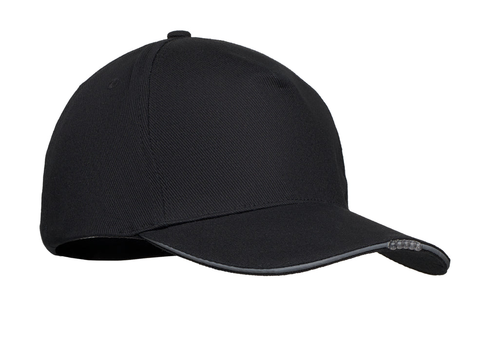 LUZCAP LED 5 Panel Cotton Baseball Cap