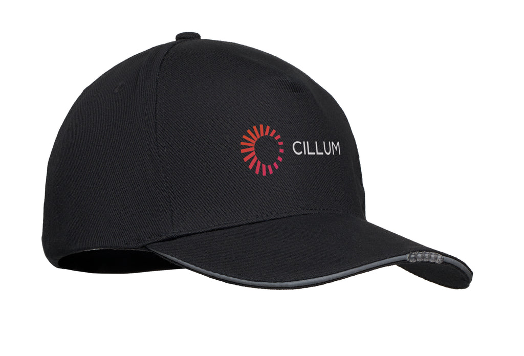 LUZCAP LED 5 Panel Cotton Baseball Cap