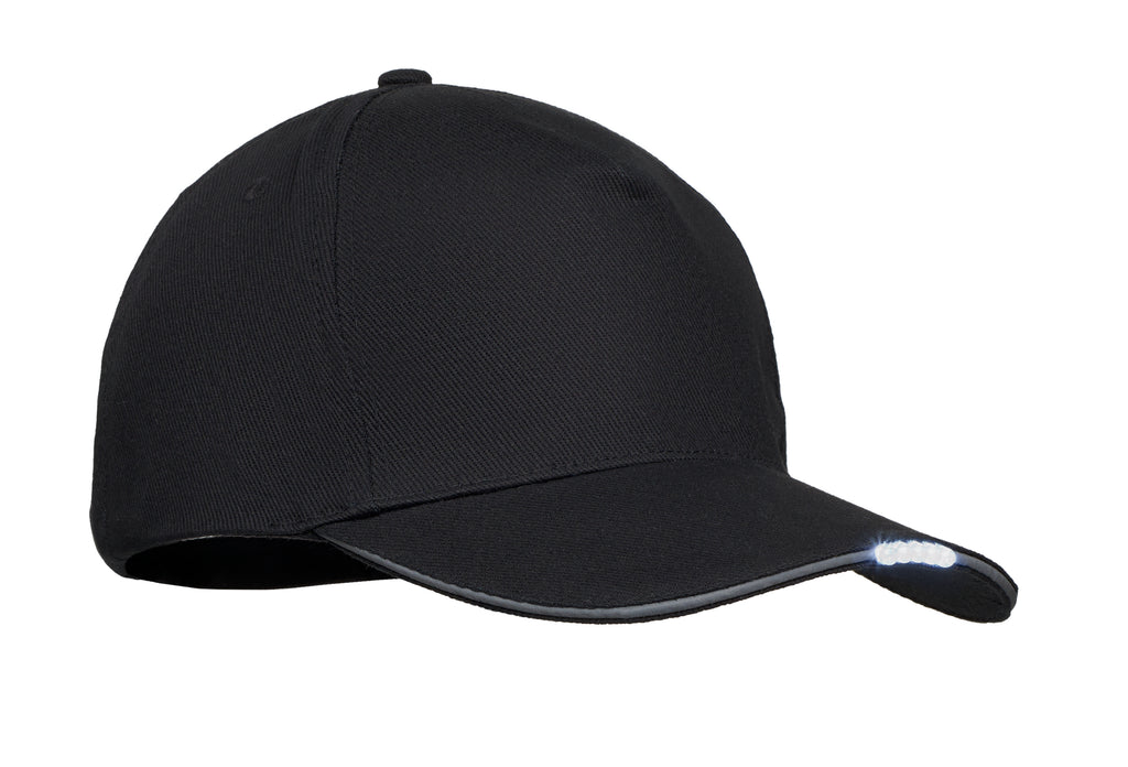 LUZCAP LED 5 Panel Cotton Baseball Cap