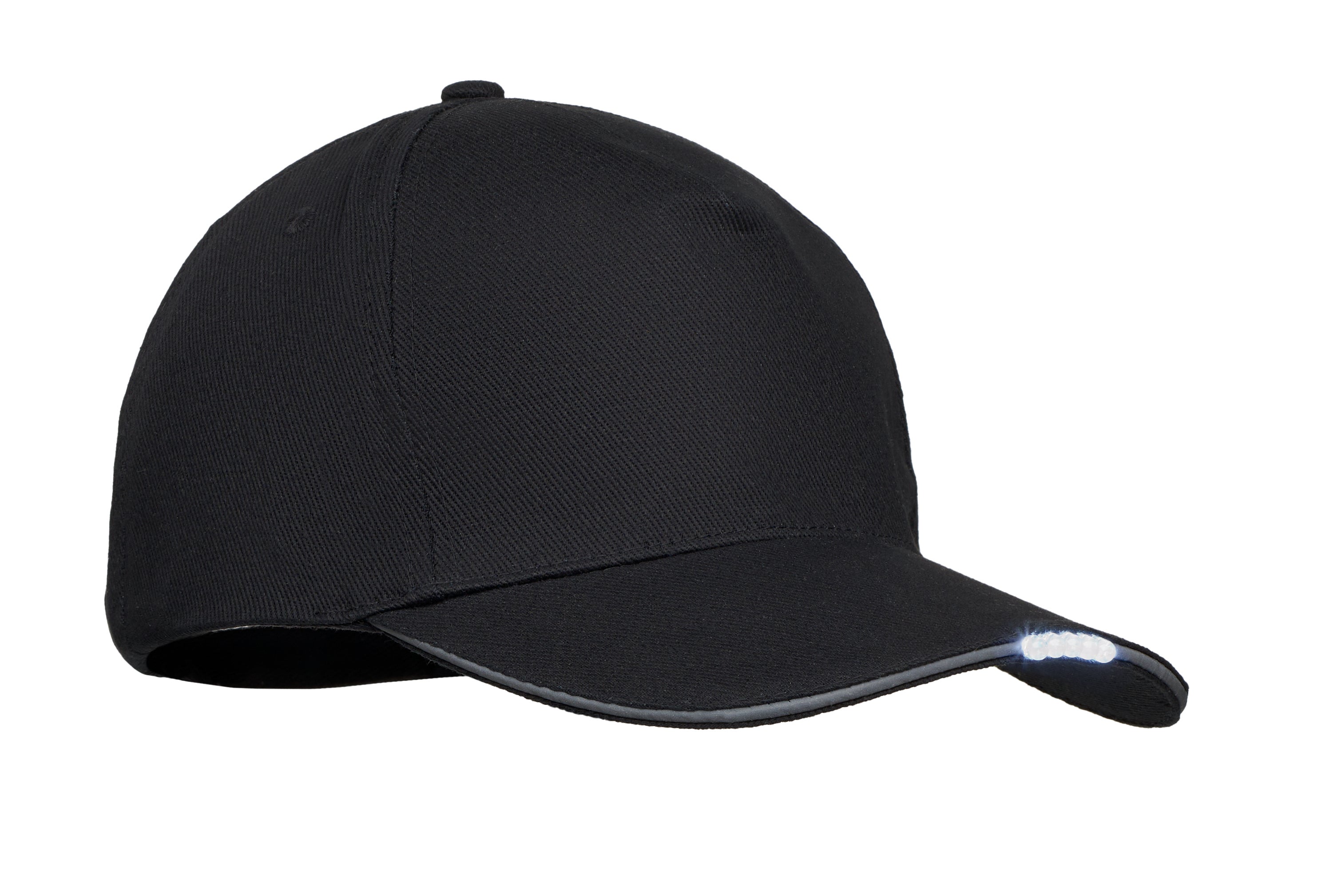 LUZCAP LED 5 Panel Cotton Baseball Cap
