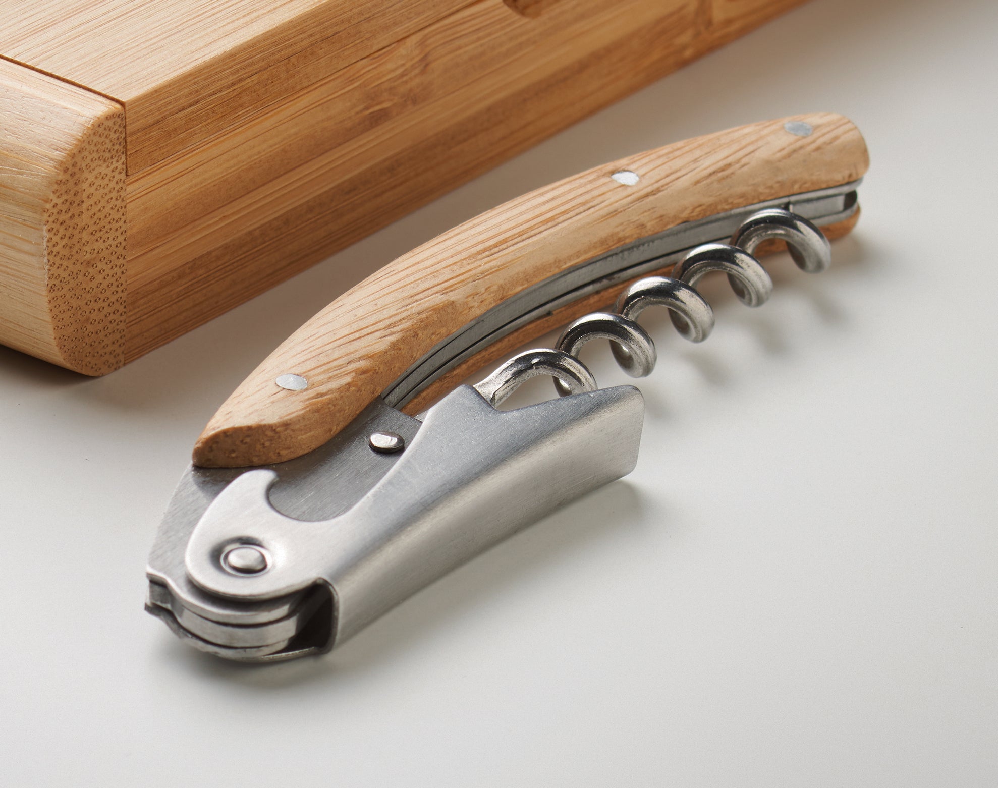 BLAITER Stainless Steel Waiter's Knife with Corkscrew