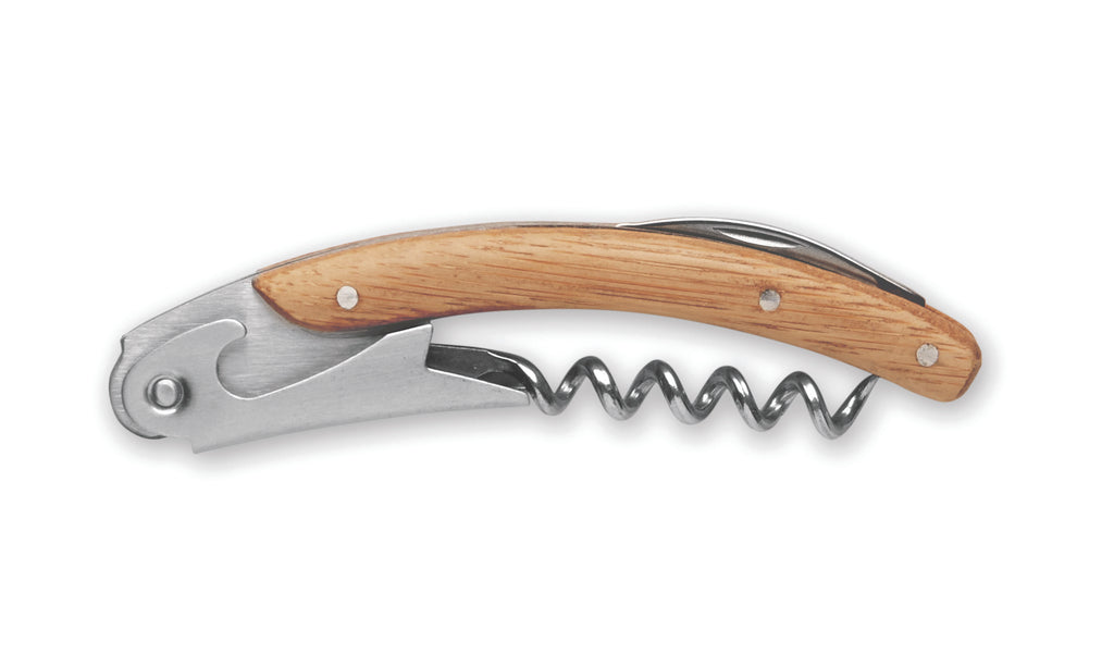 BLAITER Stainless Steel Waiter's Knife with Corkscrew