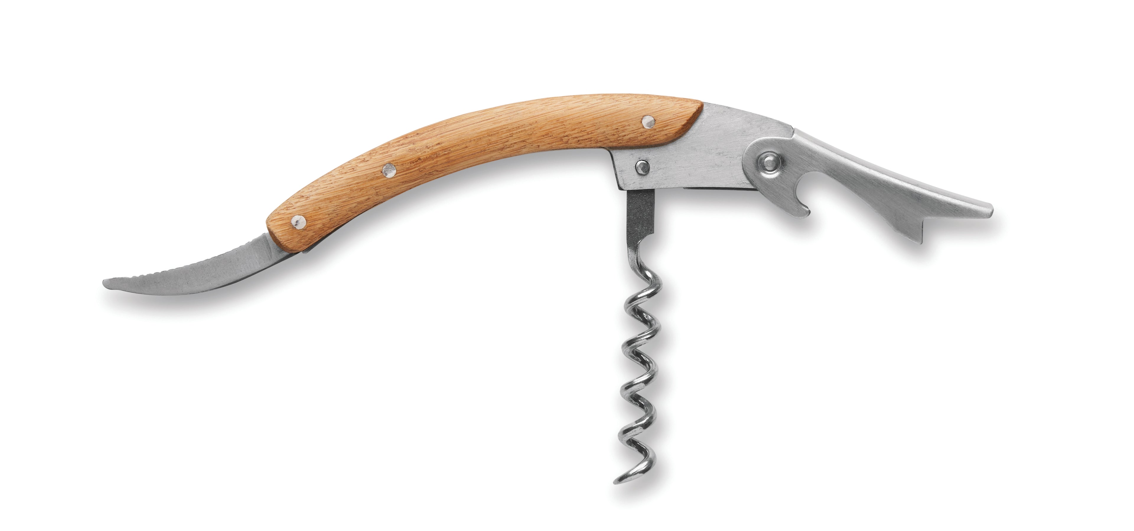 BLAITER Stainless Steel Waiter's Knife with Corkscrew