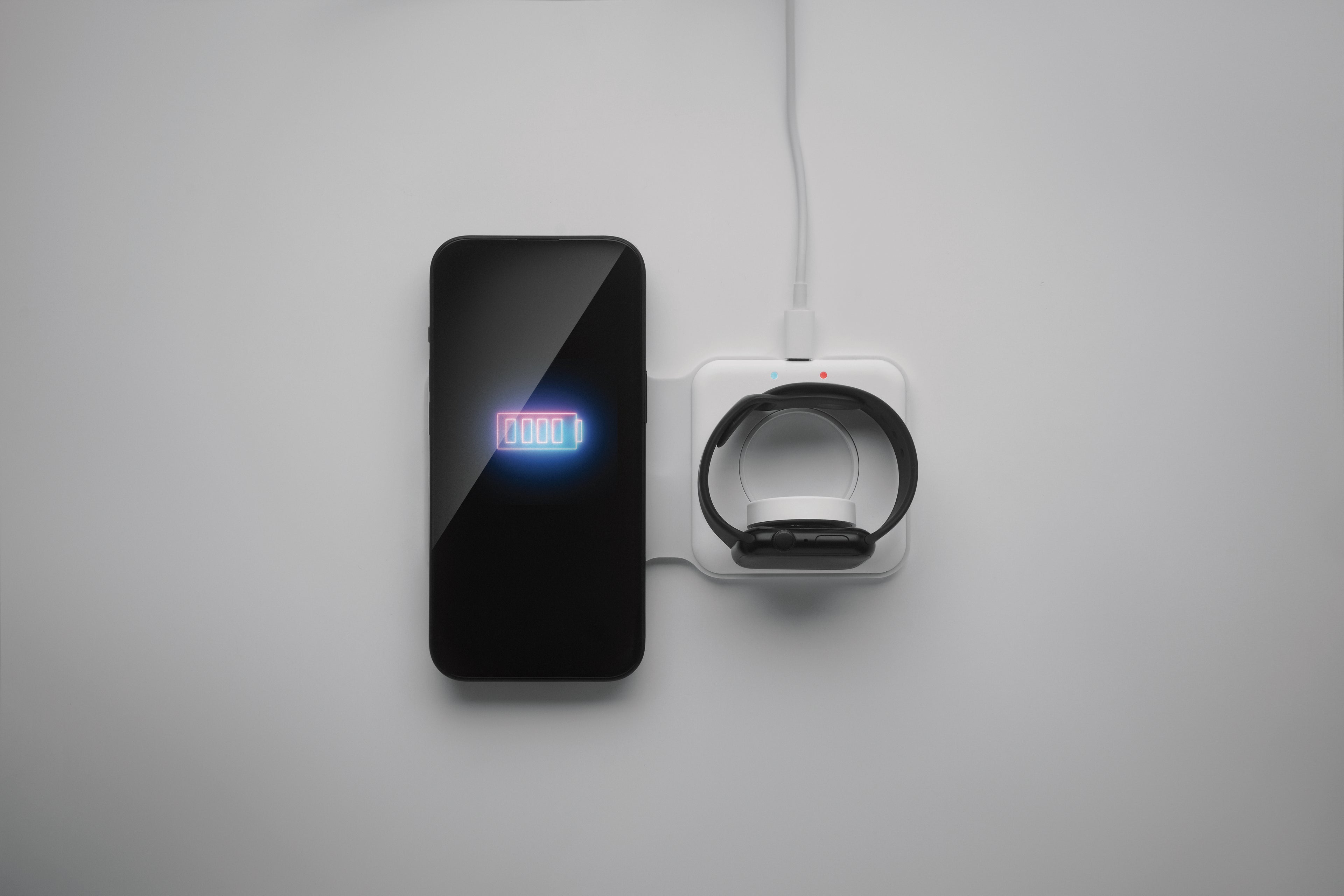 FLIP 2-in-1 Foldable Wireless Charging Station 15W