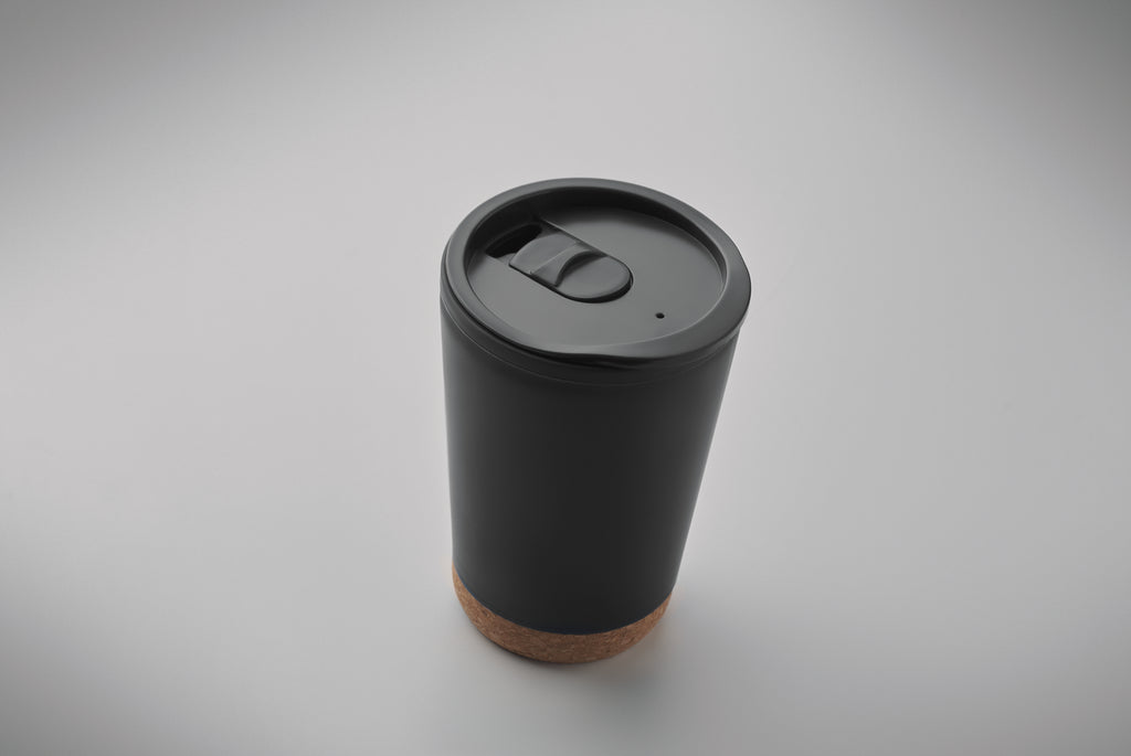 CO Double Wall Tumbler with Cork Base 300ml
