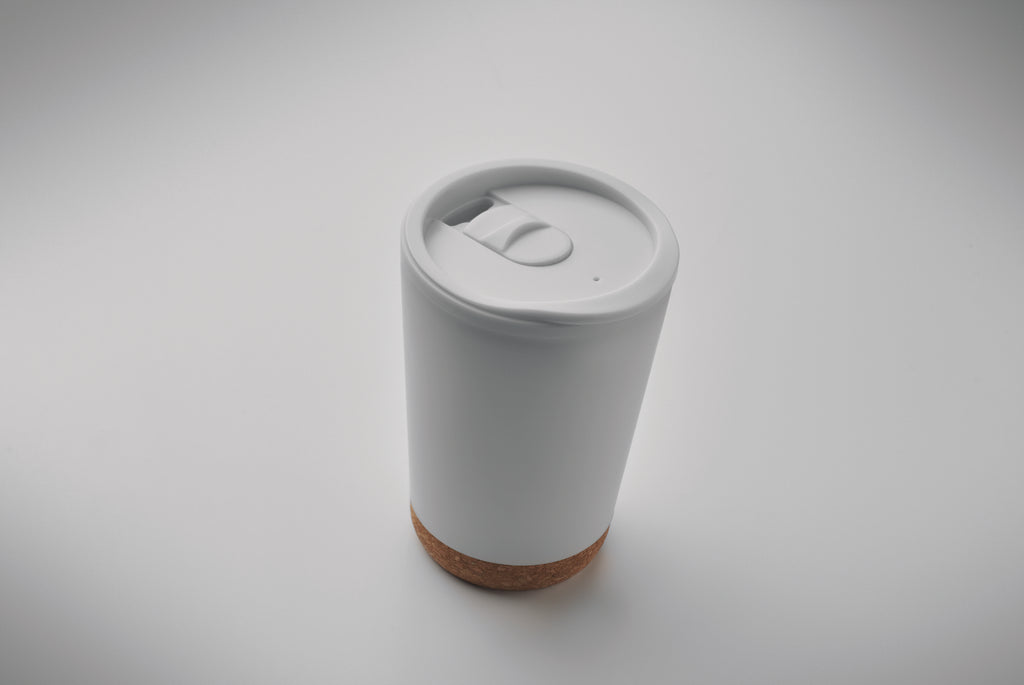 CO Double Wall Tumbler with Cork Base 300ml