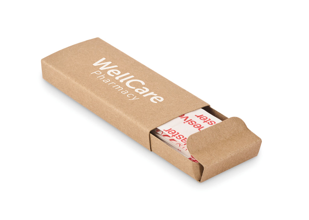 OUCH 15-Piece Adhesive Plasters in Recycled Box