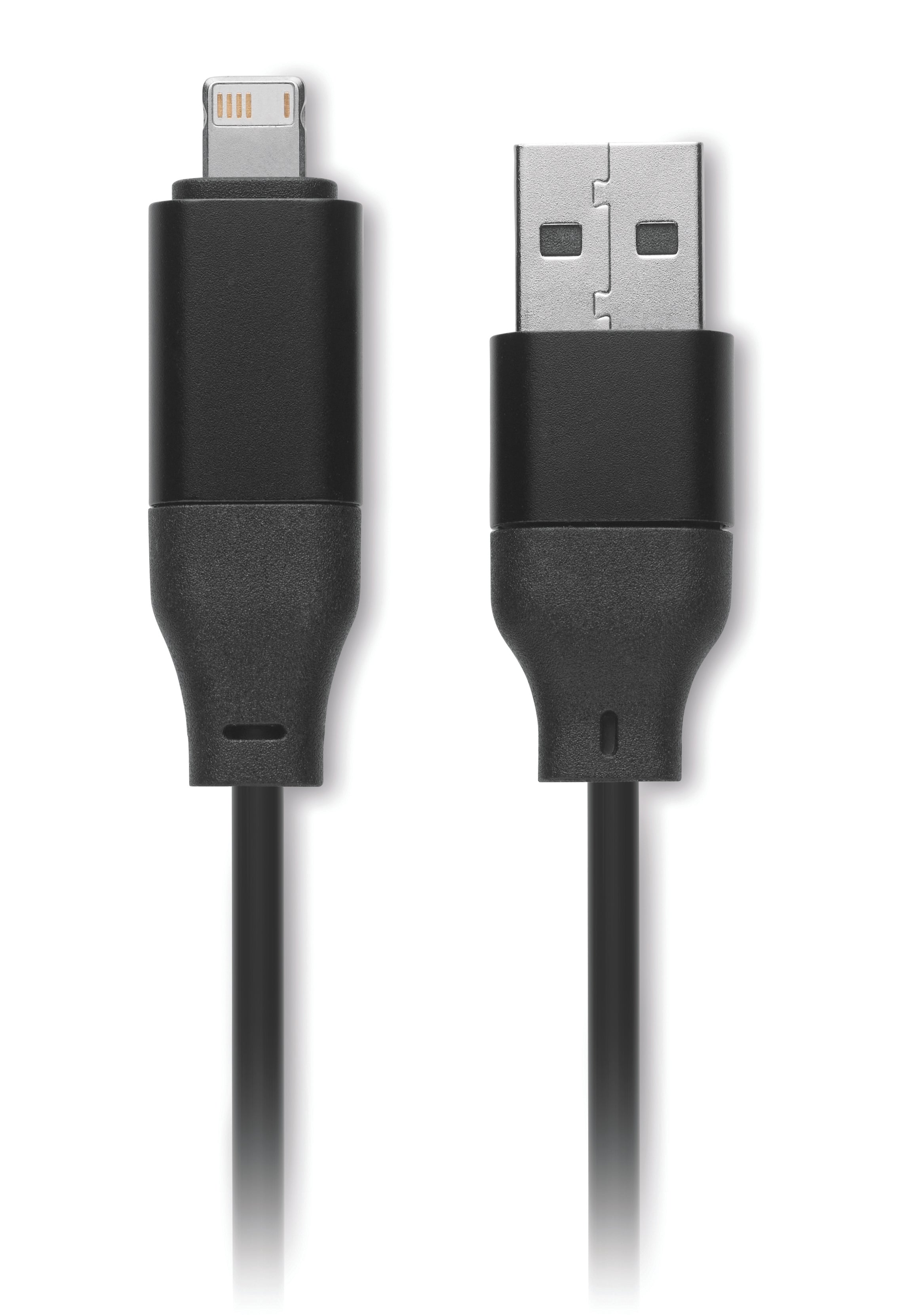 BULE Bamboo 4-in-1 Charging Cable Keyring
