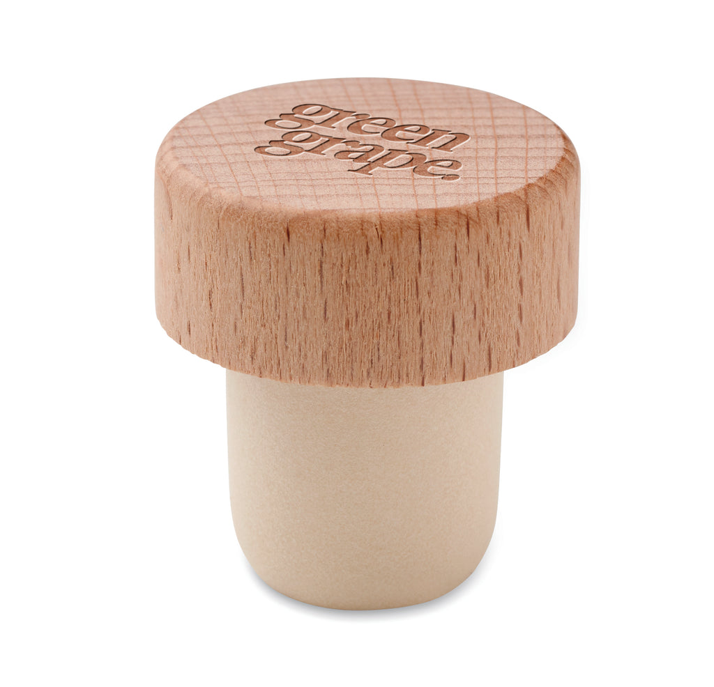 Bopper Beech Wood Bottle Stopper