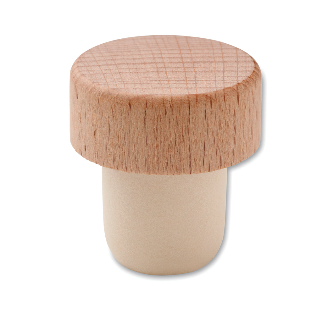 Bopper Beech Wood Bottle Stopper