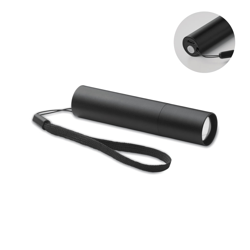 ALUMINATE Aluminium Rechargeable Torch