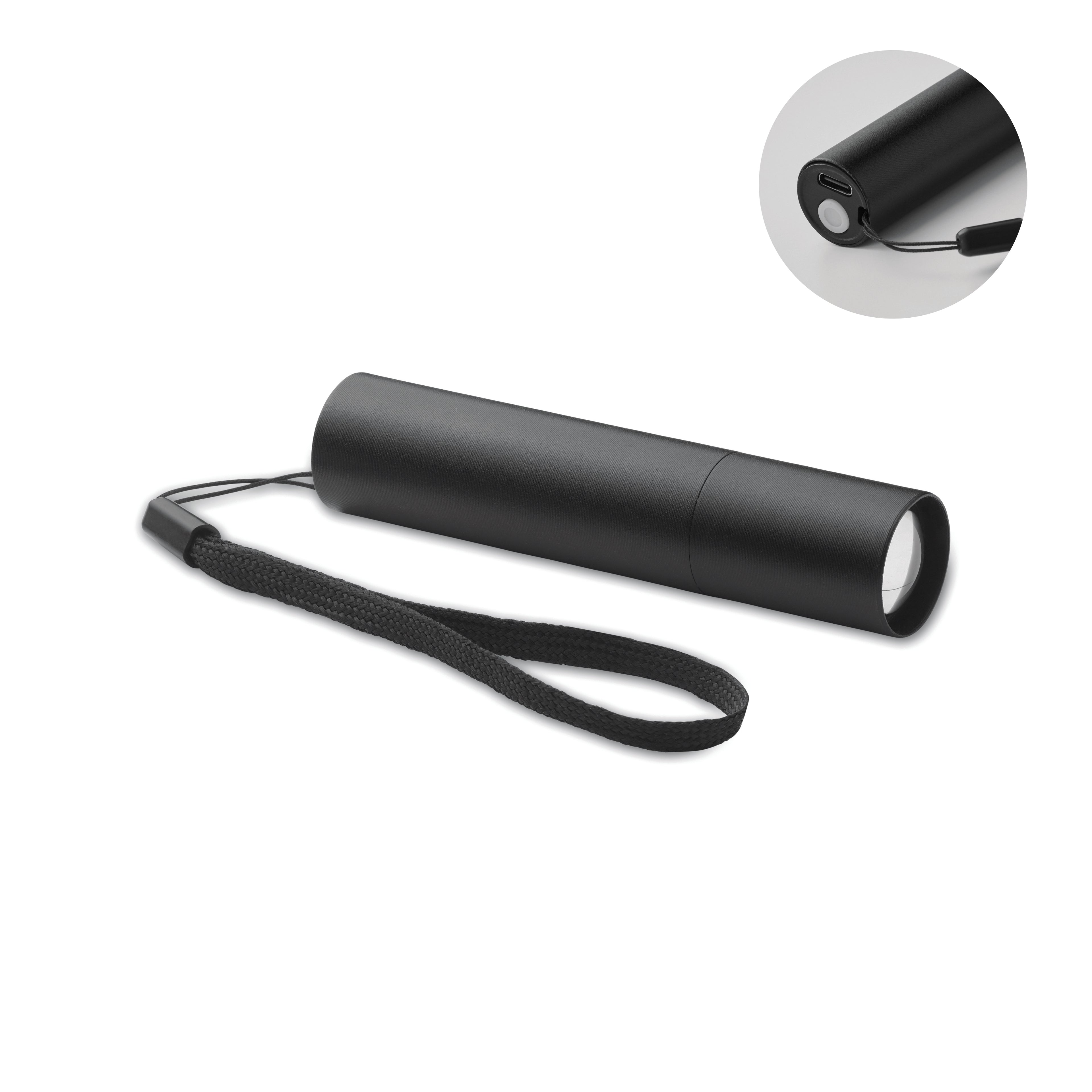 ALUMINATE Aluminium Rechargeable Torch