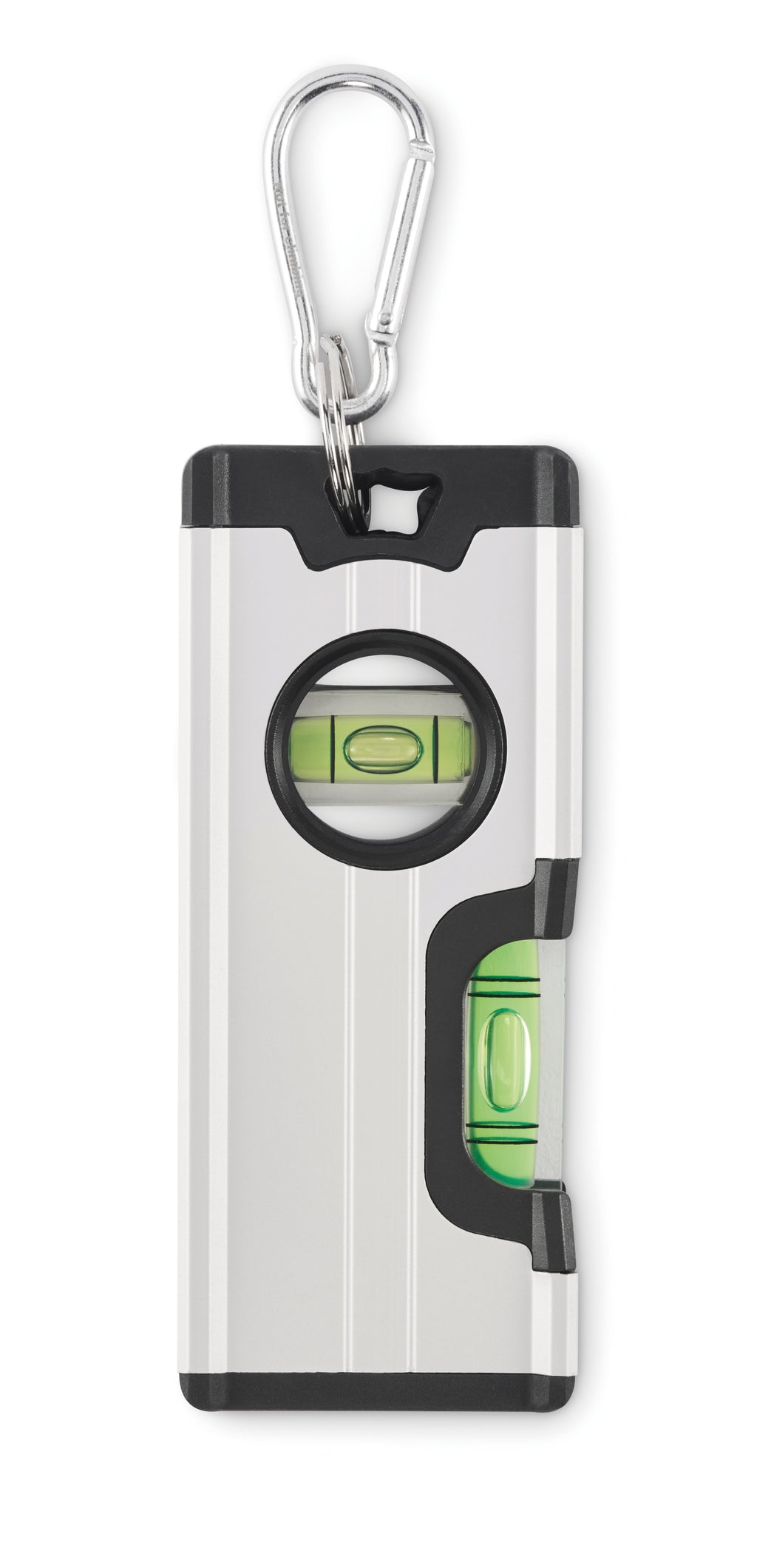 MAGNEL Mini Magnetic Aluminium Spirit Level with Carabiner