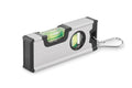 MAGNEL Mini Magnetic Aluminium Spirit Level with Carabiner