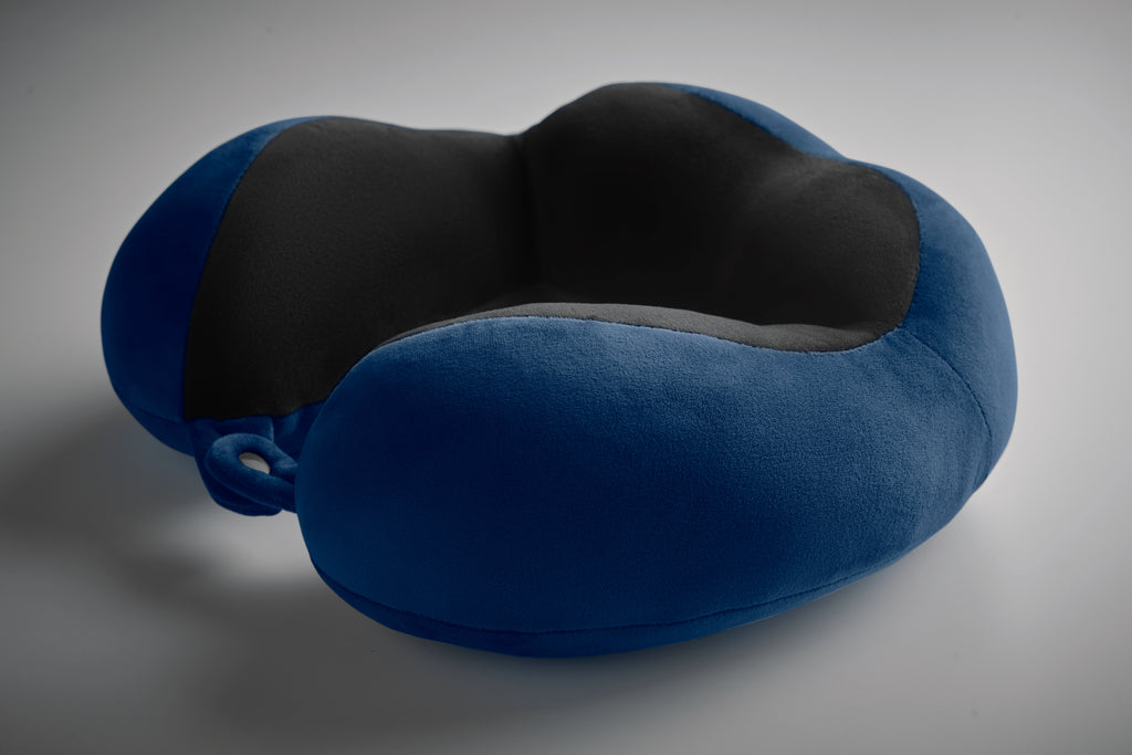 HEDREST Foam Travel Pillow with Drawcord Bag