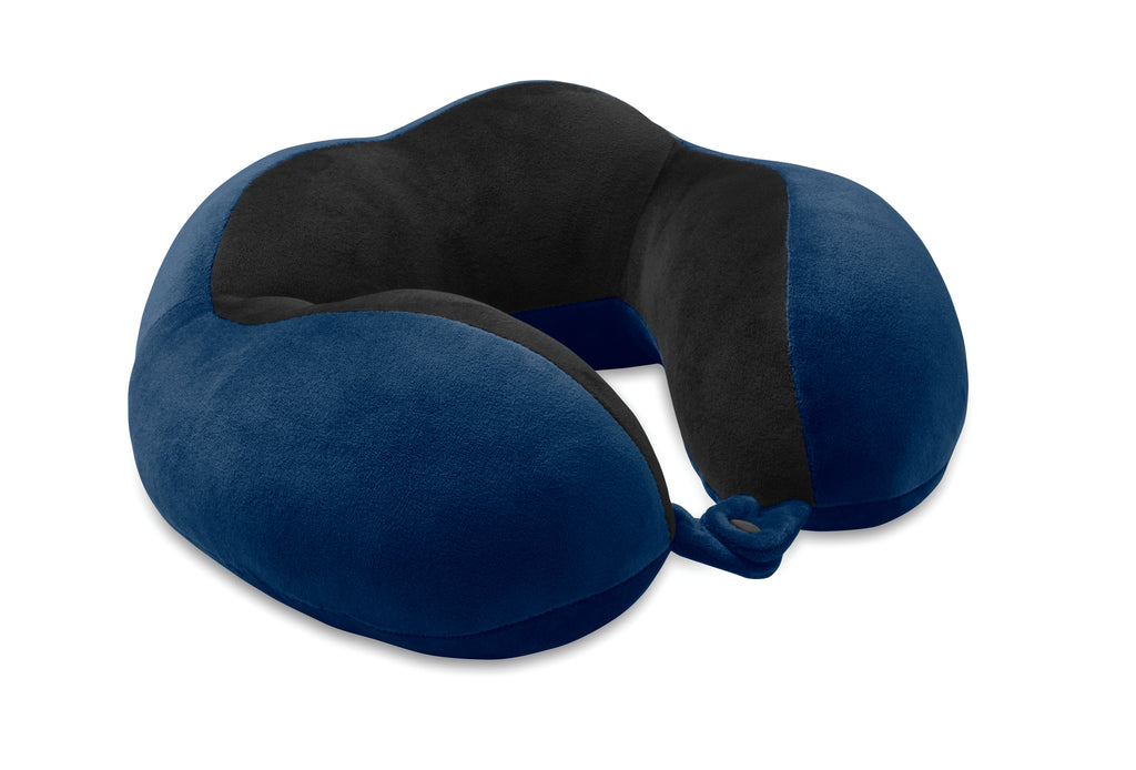 HEDREST Foam Travel Pillow with Drawcord Bag