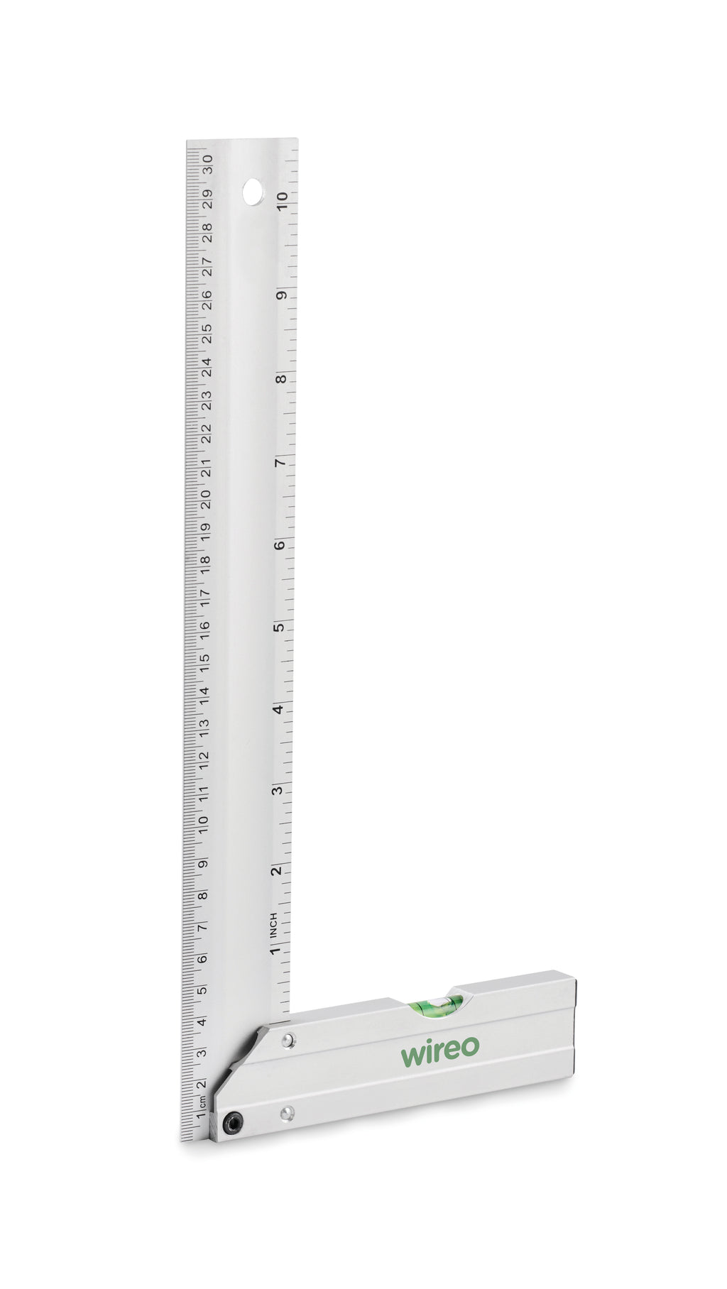 MEJURE 30cm Aluminium Level Ruler with Spirit Level