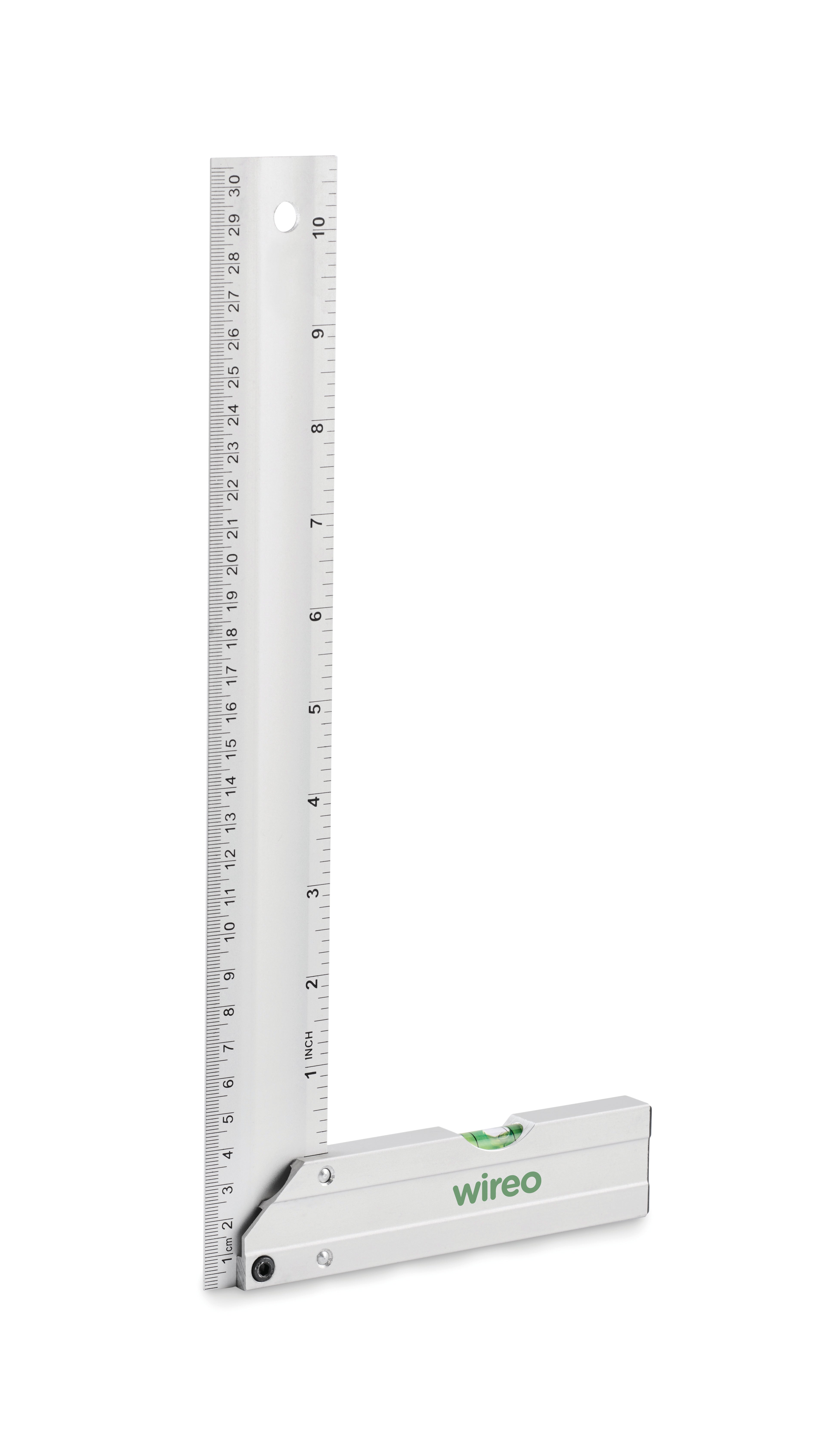 MEJURE 30cm Aluminium Level Ruler with Spirit Level