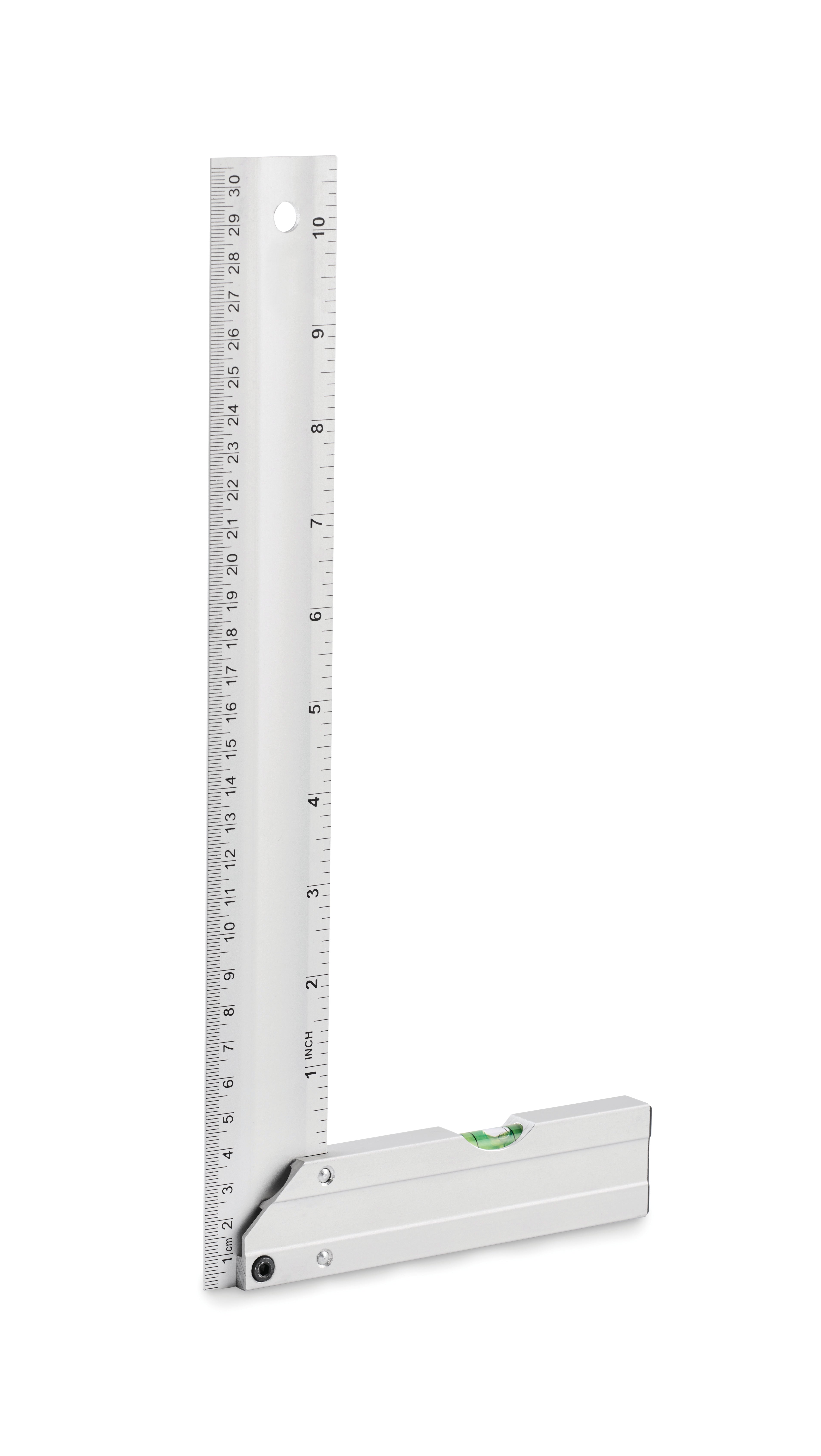 MEJURE 30cm Aluminium Level Ruler with Spirit Level