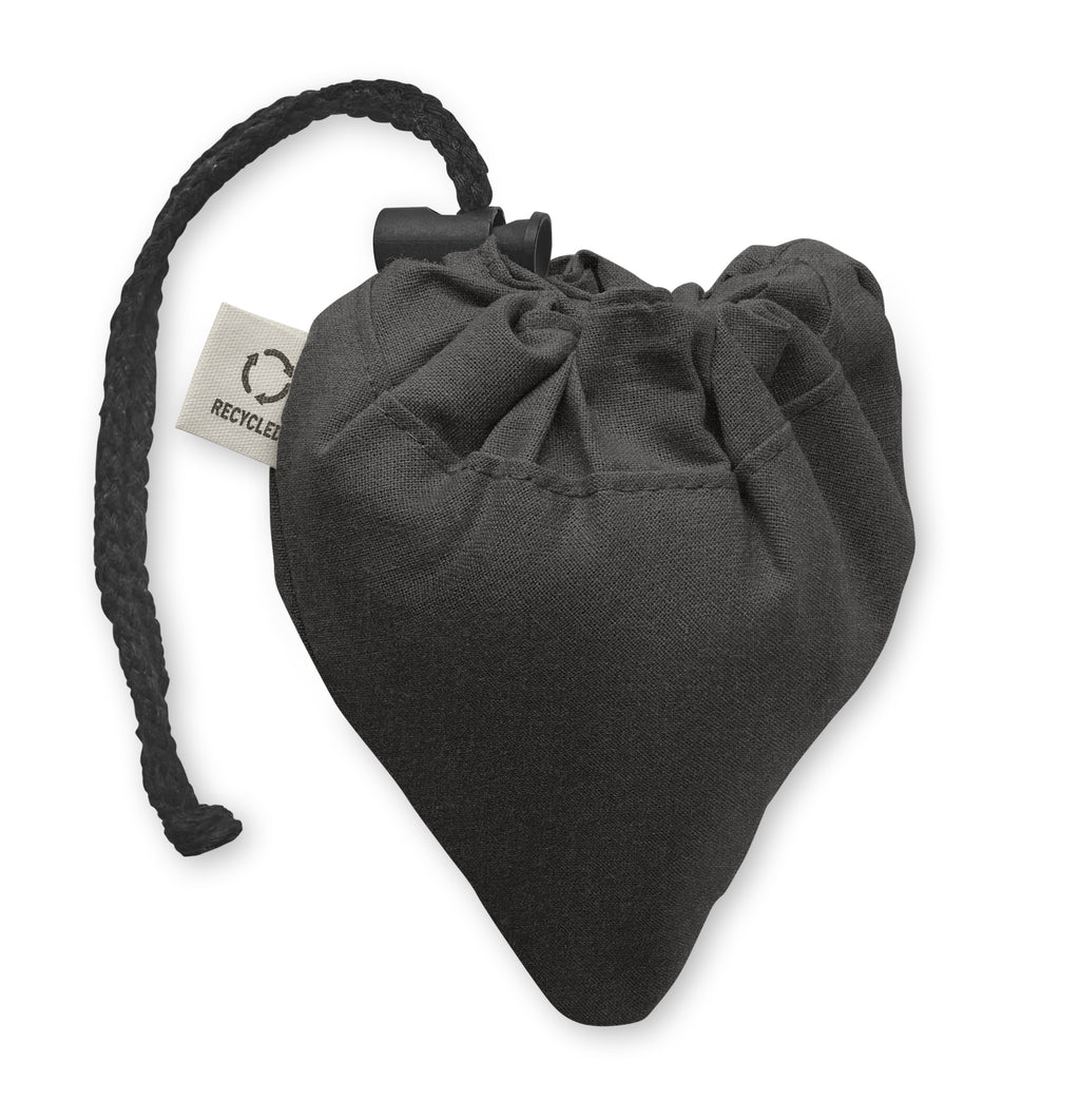 Carrie Colour Foldable Recycled Cotton Shopping Bag