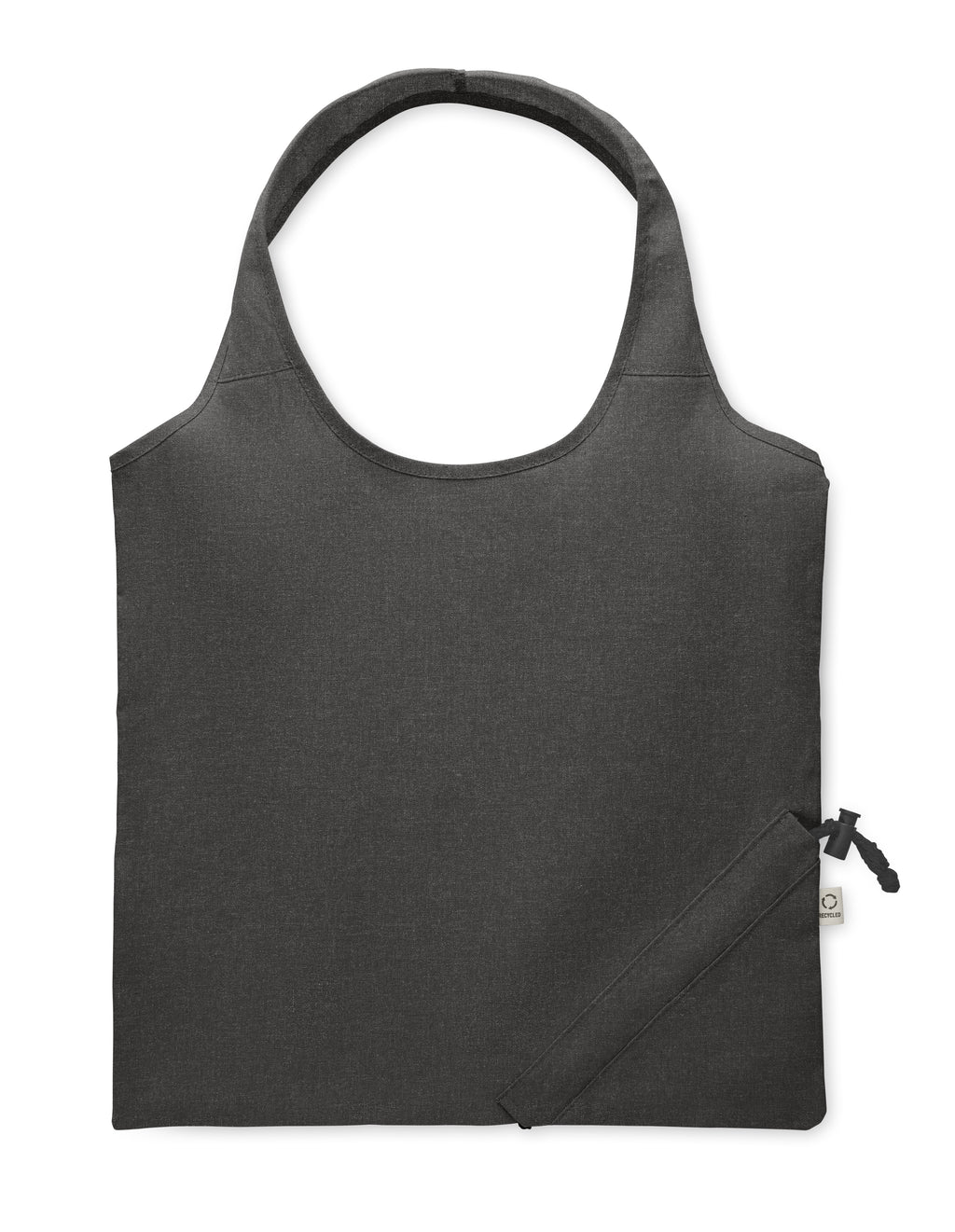 Carrie Colour Foldable Recycled Cotton Shopping Bag