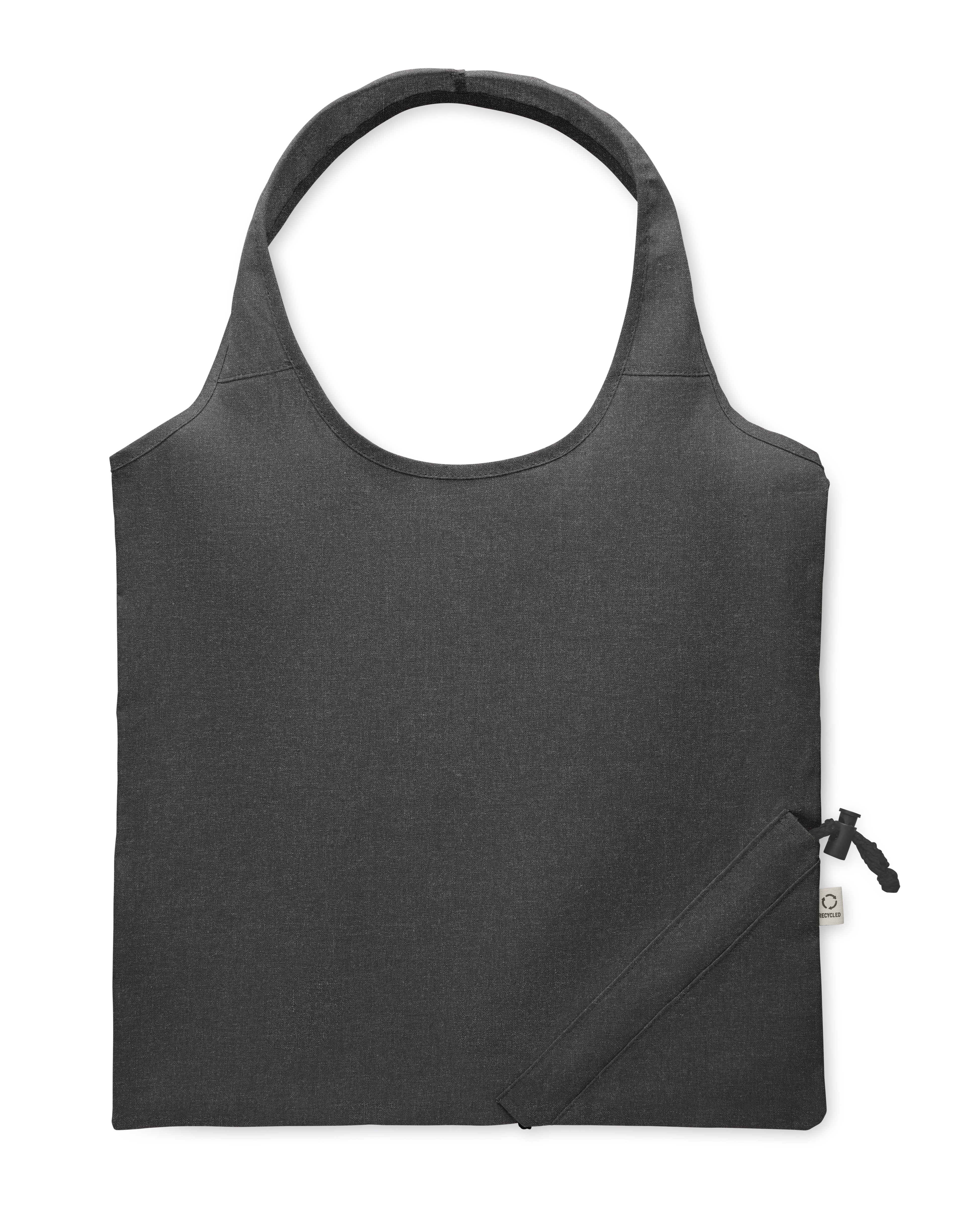 Carrie Colour Foldable Recycled Cotton Shopping Bag