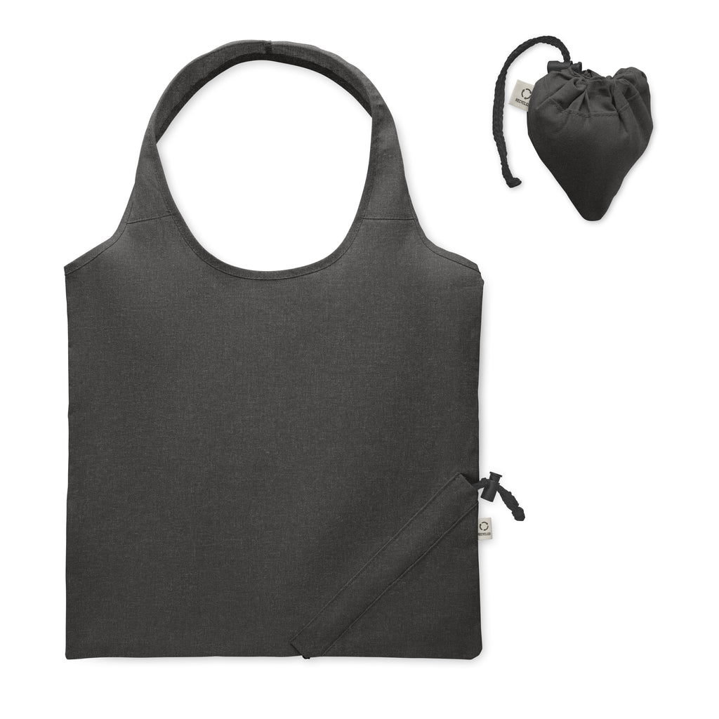 Carrie Colour Foldable Recycled Cotton Shopping Bag