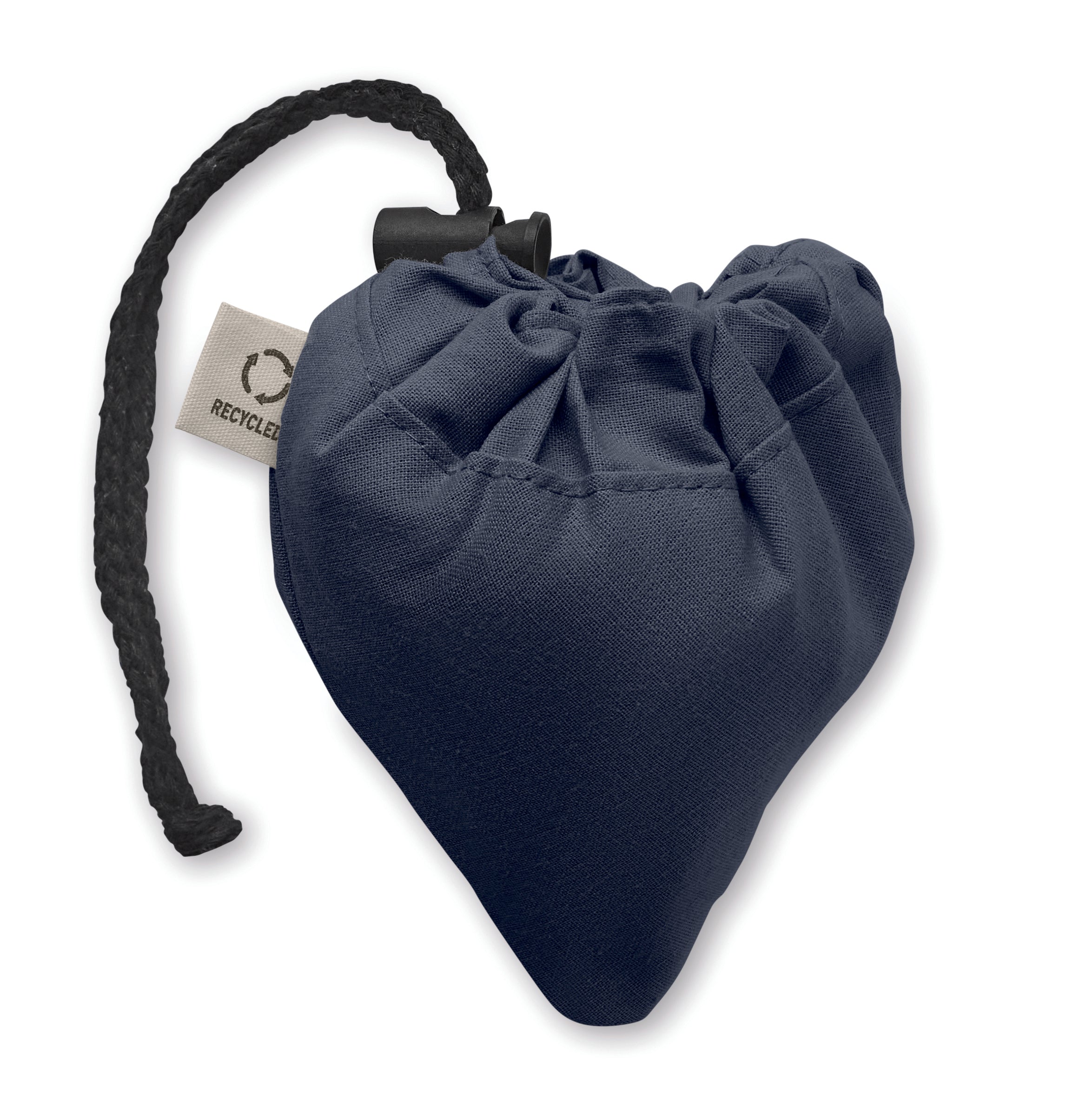 Carrie Colour Foldable Recycled Cotton Shopping Bag
