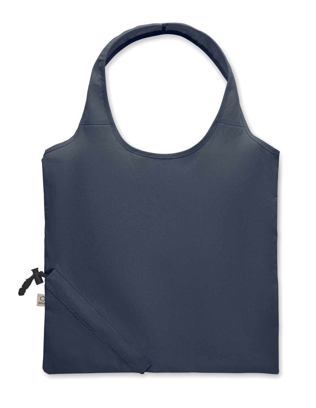 Carrie Colour Foldable Recycled Cotton Shopping Bag