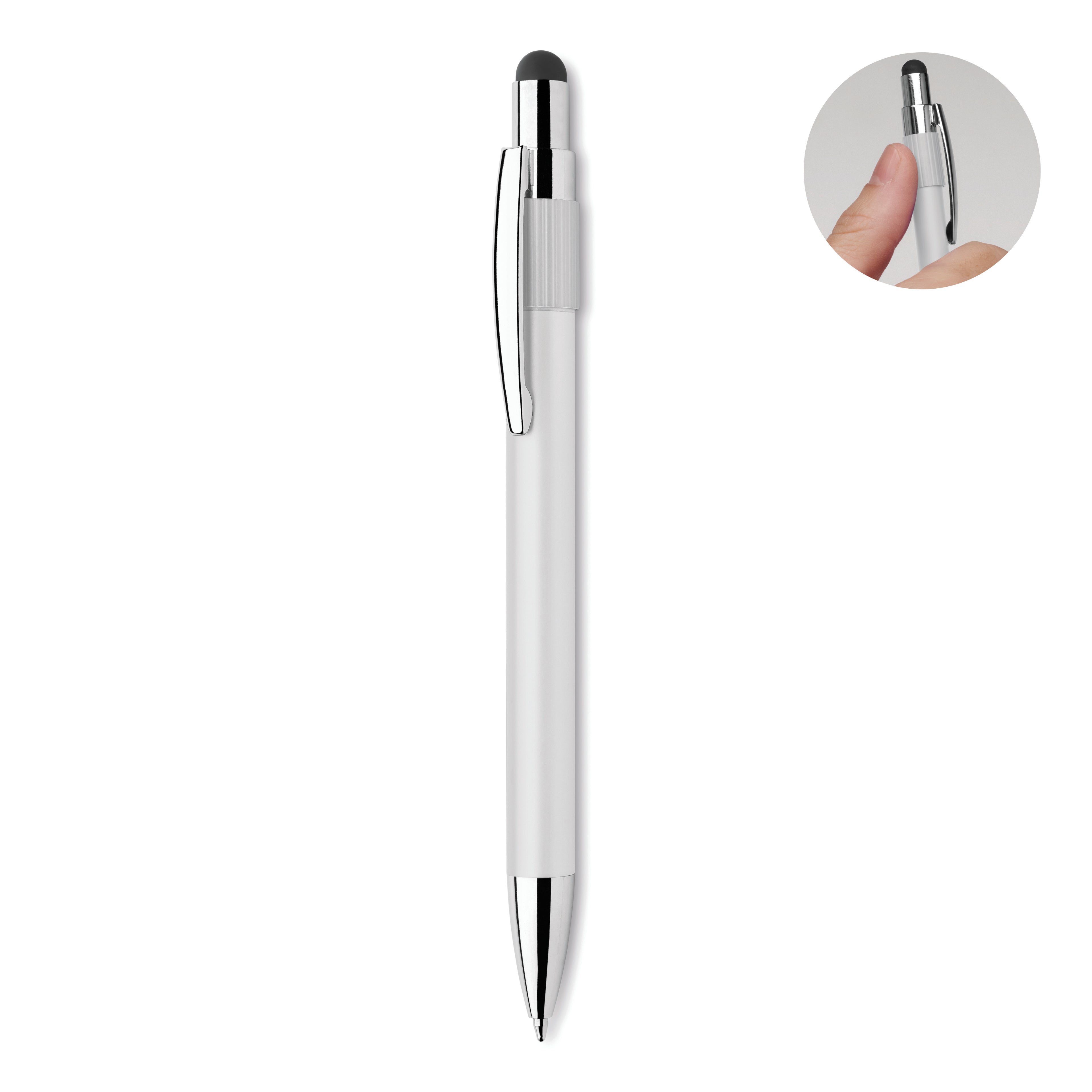 EDD Recycled Aluminium Stylus Spinner Pen