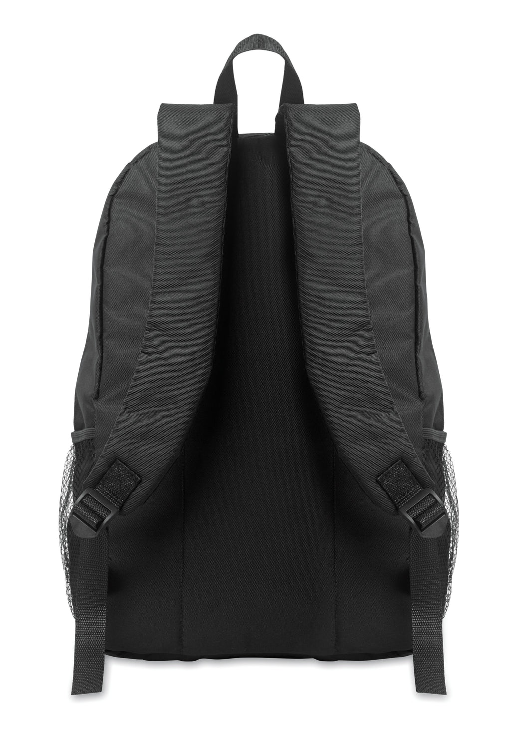 HIGE 600D RPET Polyester Backpack with Mesh Pockets
