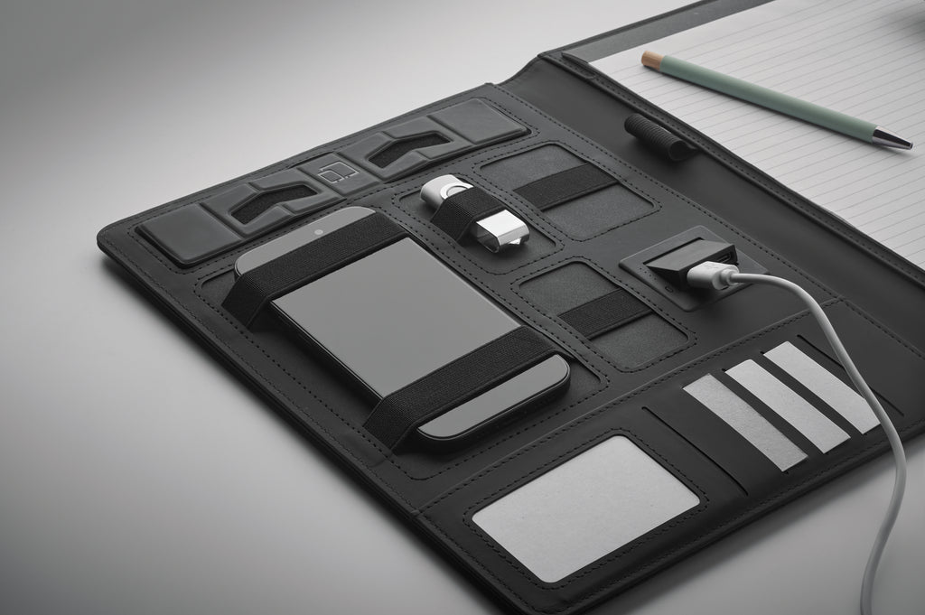 Burgus A4 Folder with Wireless Powerbank