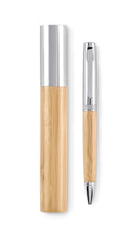 SIDEN Metal Twist Pen with Bamboo Tube