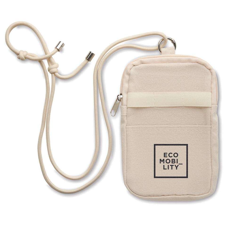 MOBIBOLSA Recycled Cotton Cross Body Smartphone Bag