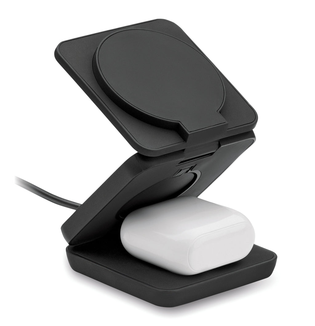 NETICA 3-in-1 Foldable Wireless Charging Station