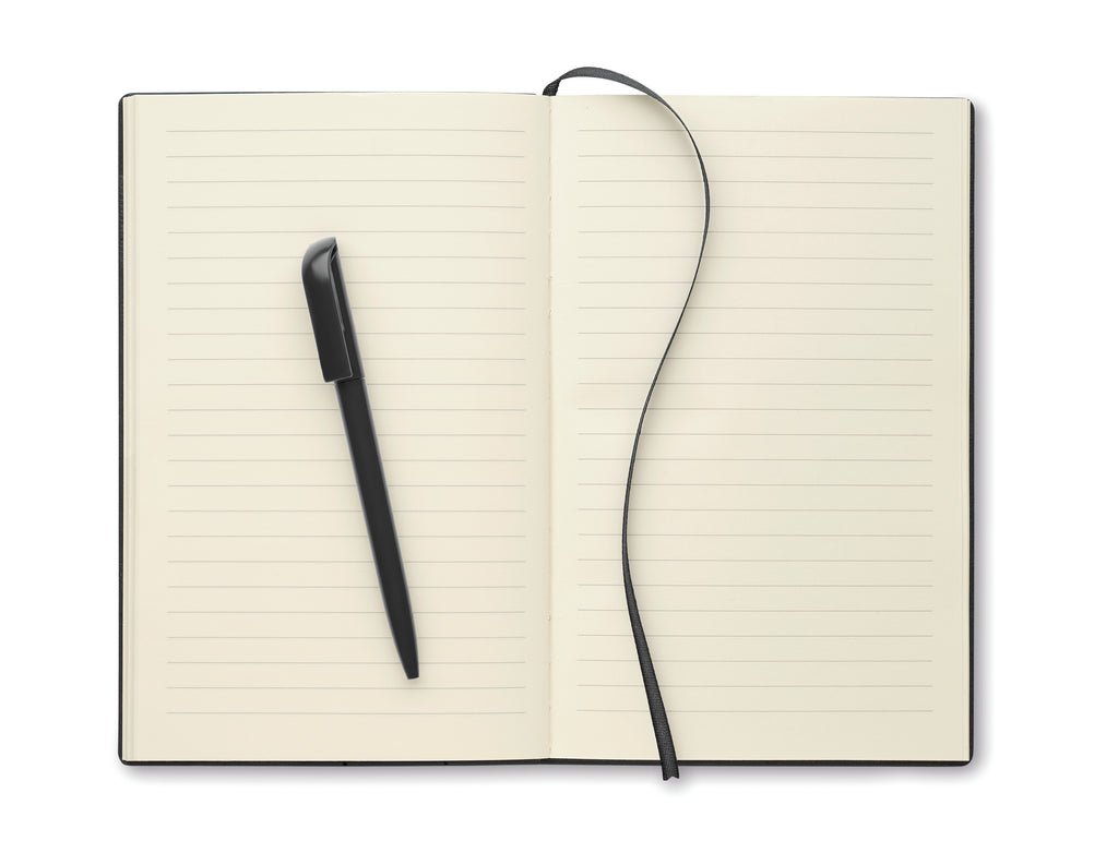 NOTA A5 PU Notebook with Twist Pen