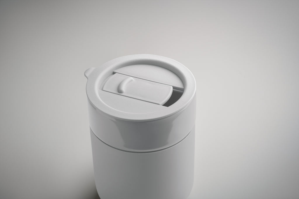 QERAM Ceramic Tumbler with Silicone Sleeve 330ml