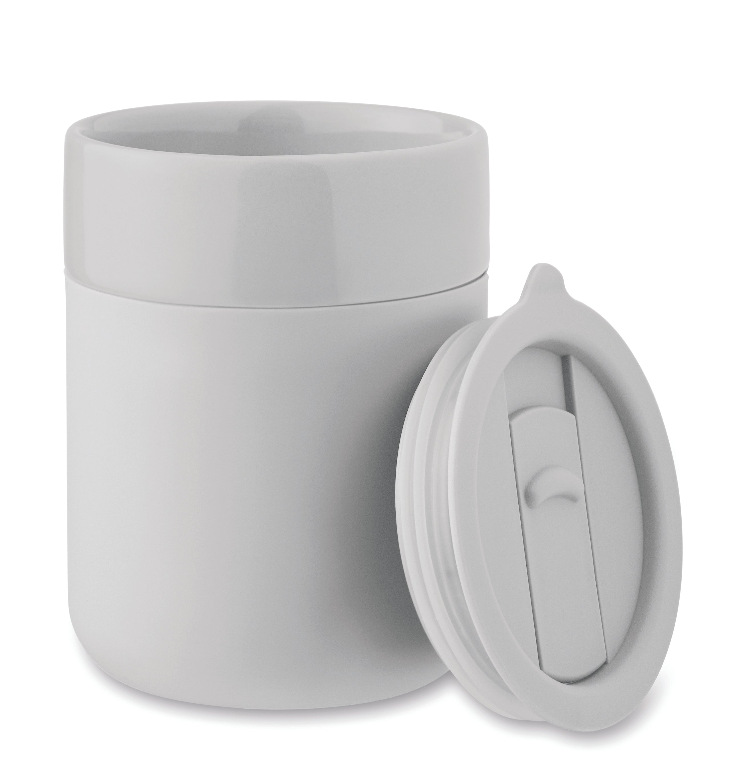 QERAM Ceramic Tumbler with Silicone Sleeve 330ml