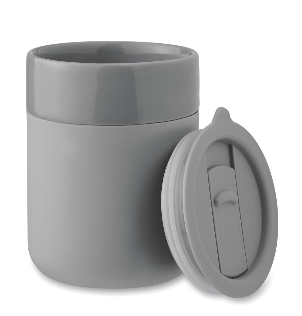 QERAM Ceramic Tumbler with Silicone Sleeve 330ml