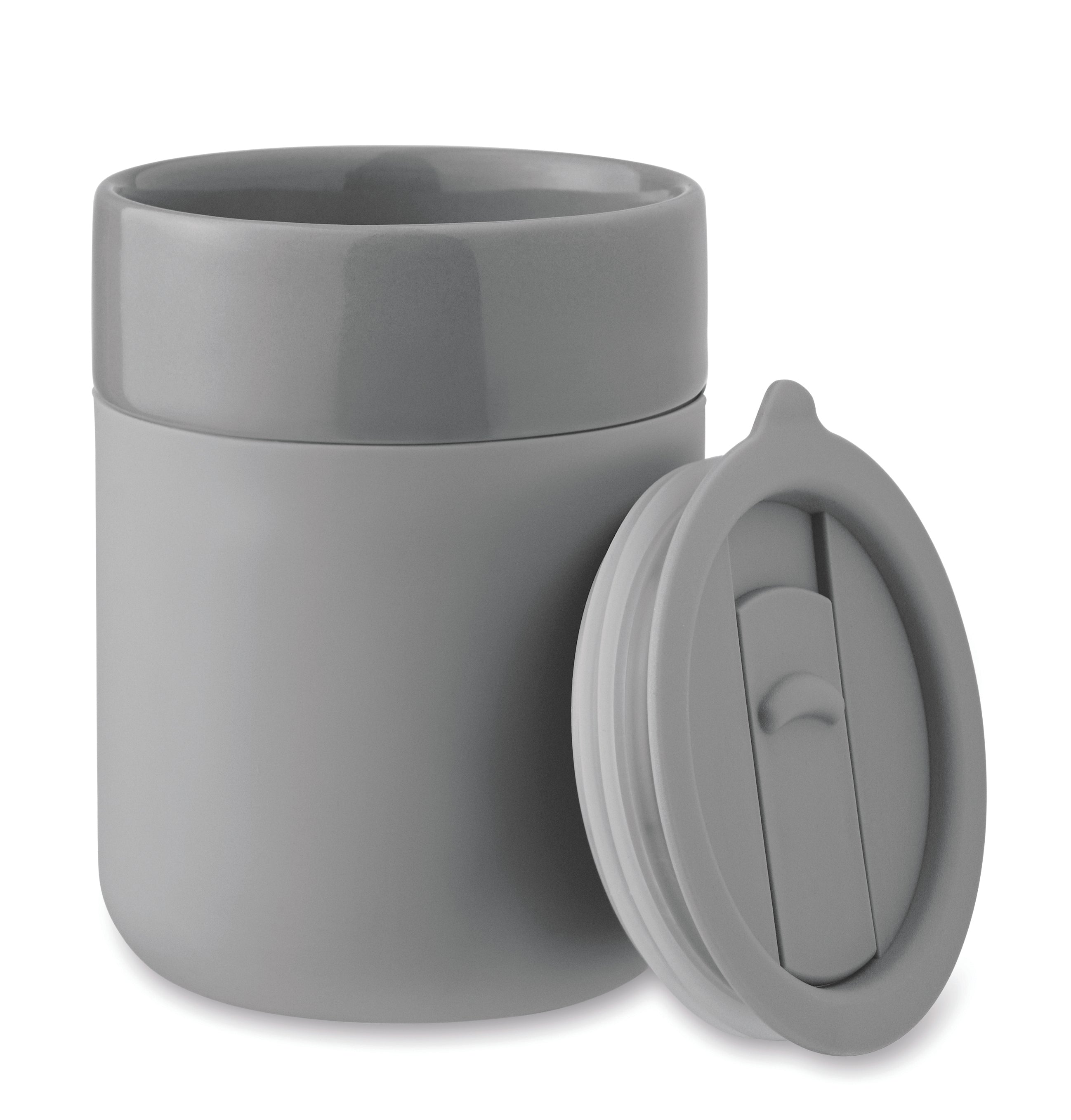QERAM Ceramic Tumbler with Silicone Sleeve 330ml