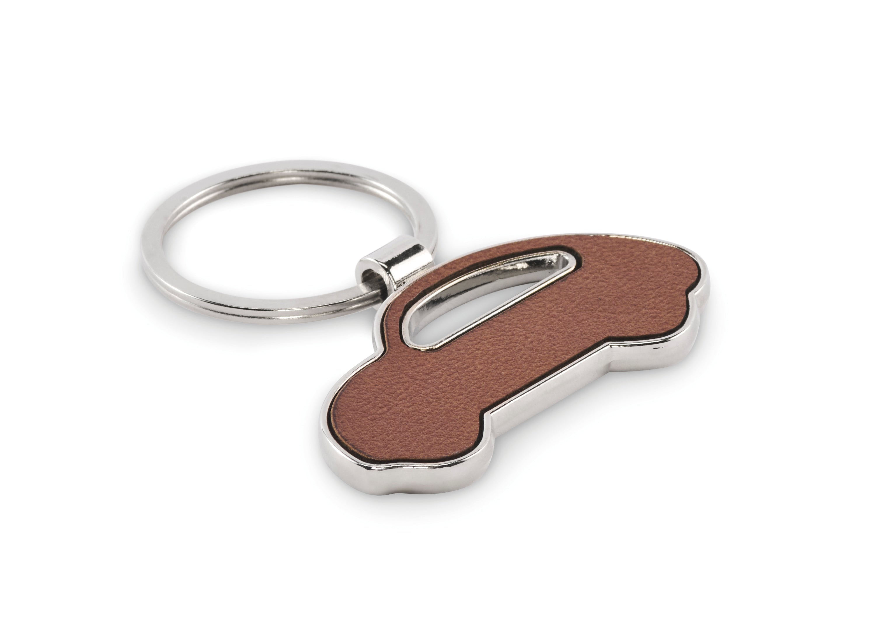 LAR Car Shaped Metal Key Ring