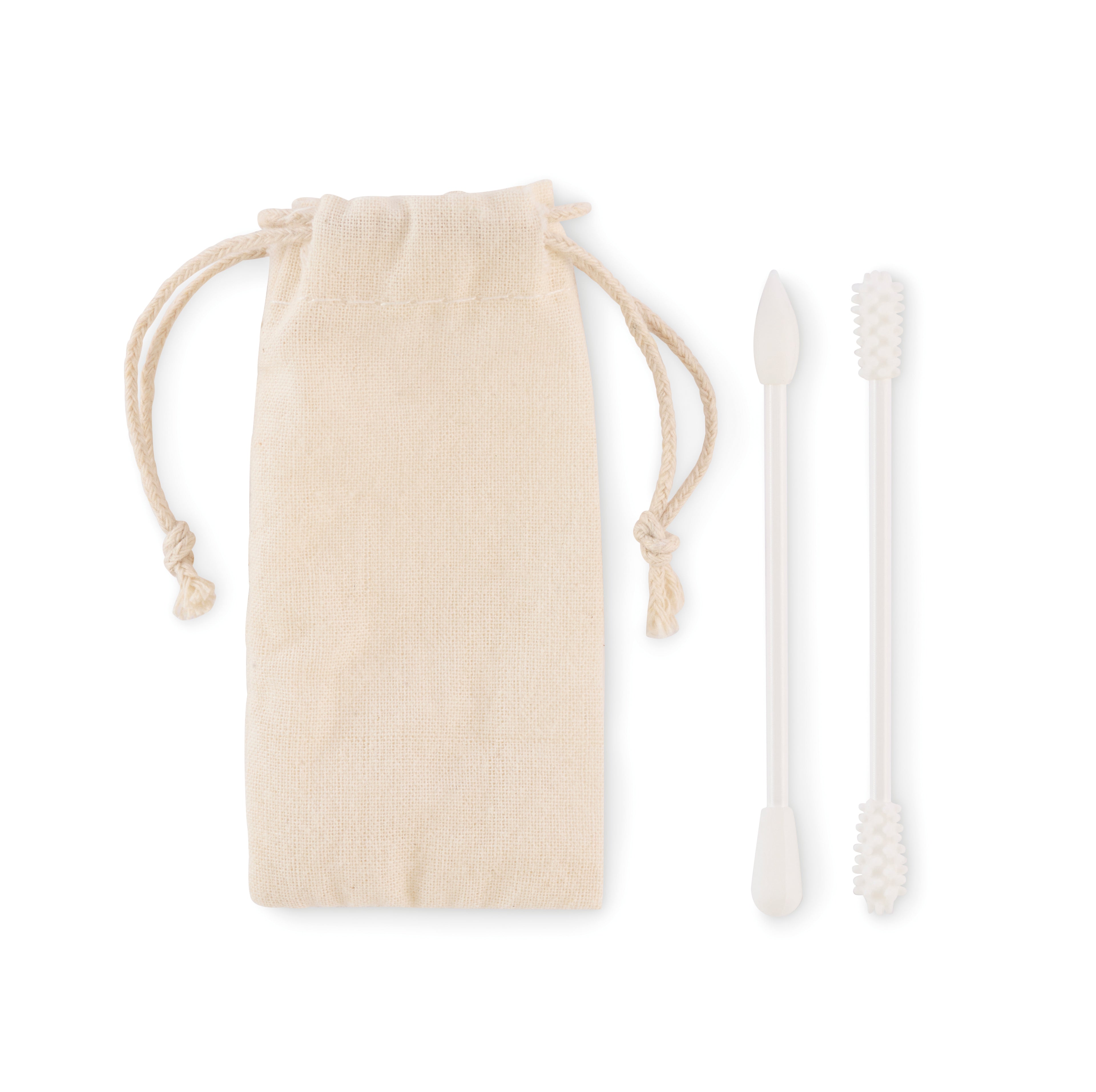 BOGIE Reusable Silicone Swabs Set with Pouch