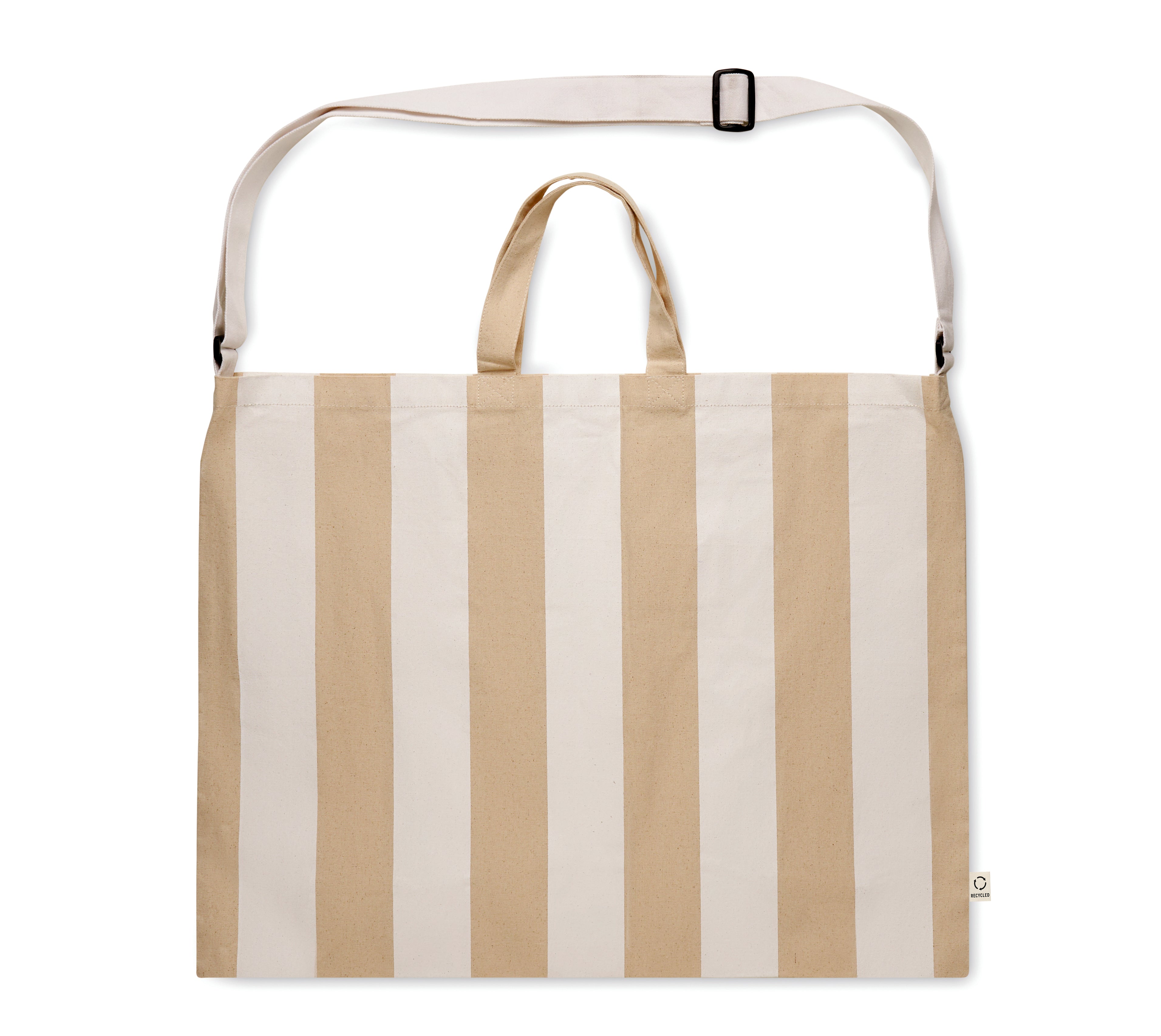 Laguna Extra Large Striped Beach Bag 280gsm