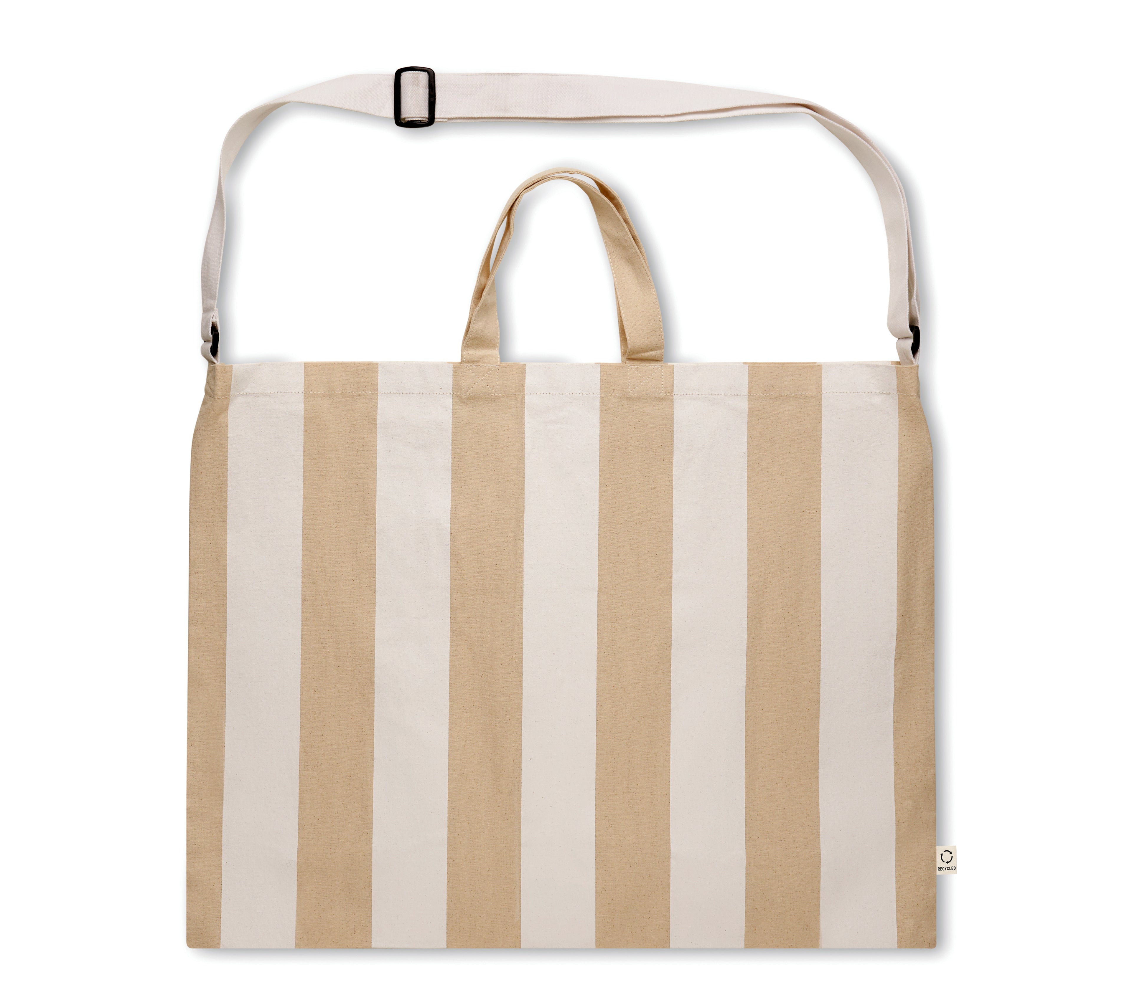 Laguna Extra Large Striped Beach Bag 280gsm
