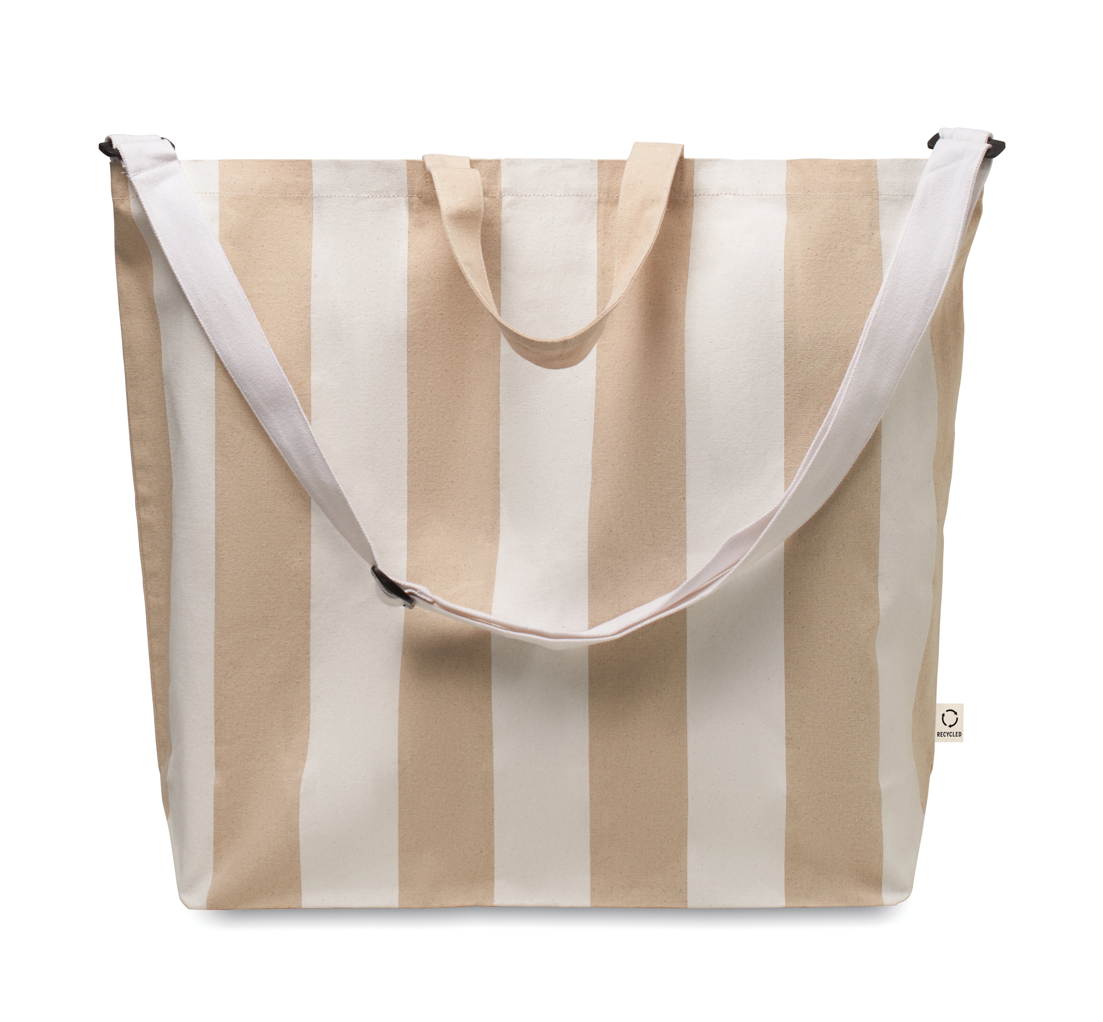 Laguna Extra Large Striped Beach Bag 280gsm