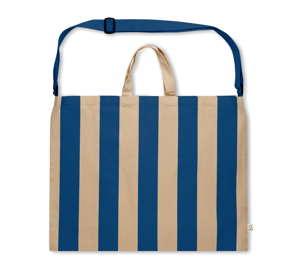 Laguna Extra Large Striped Beach Bag 280gsm