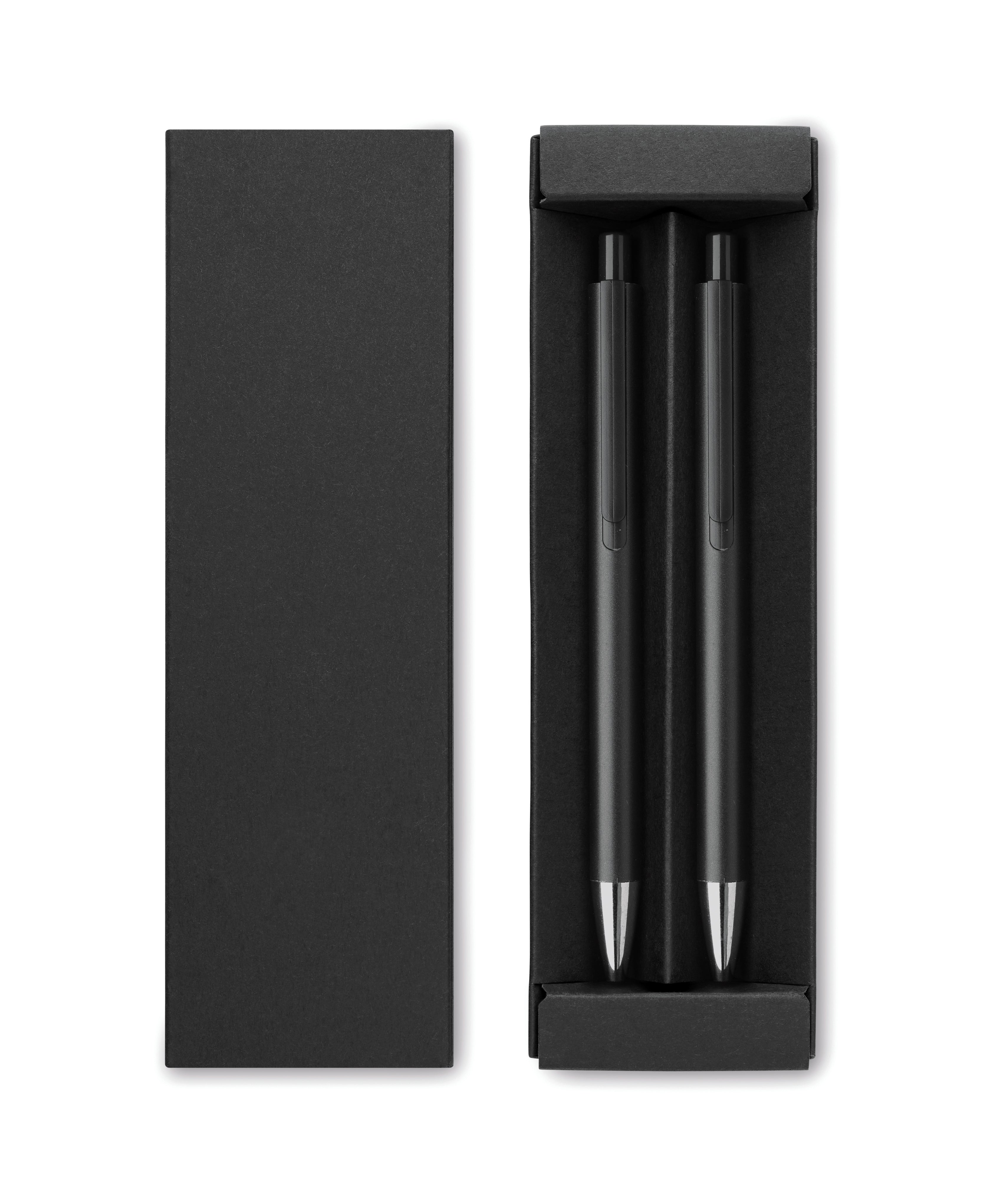 Orwell Recycled Aluminium Pen Set with Inkless Pen