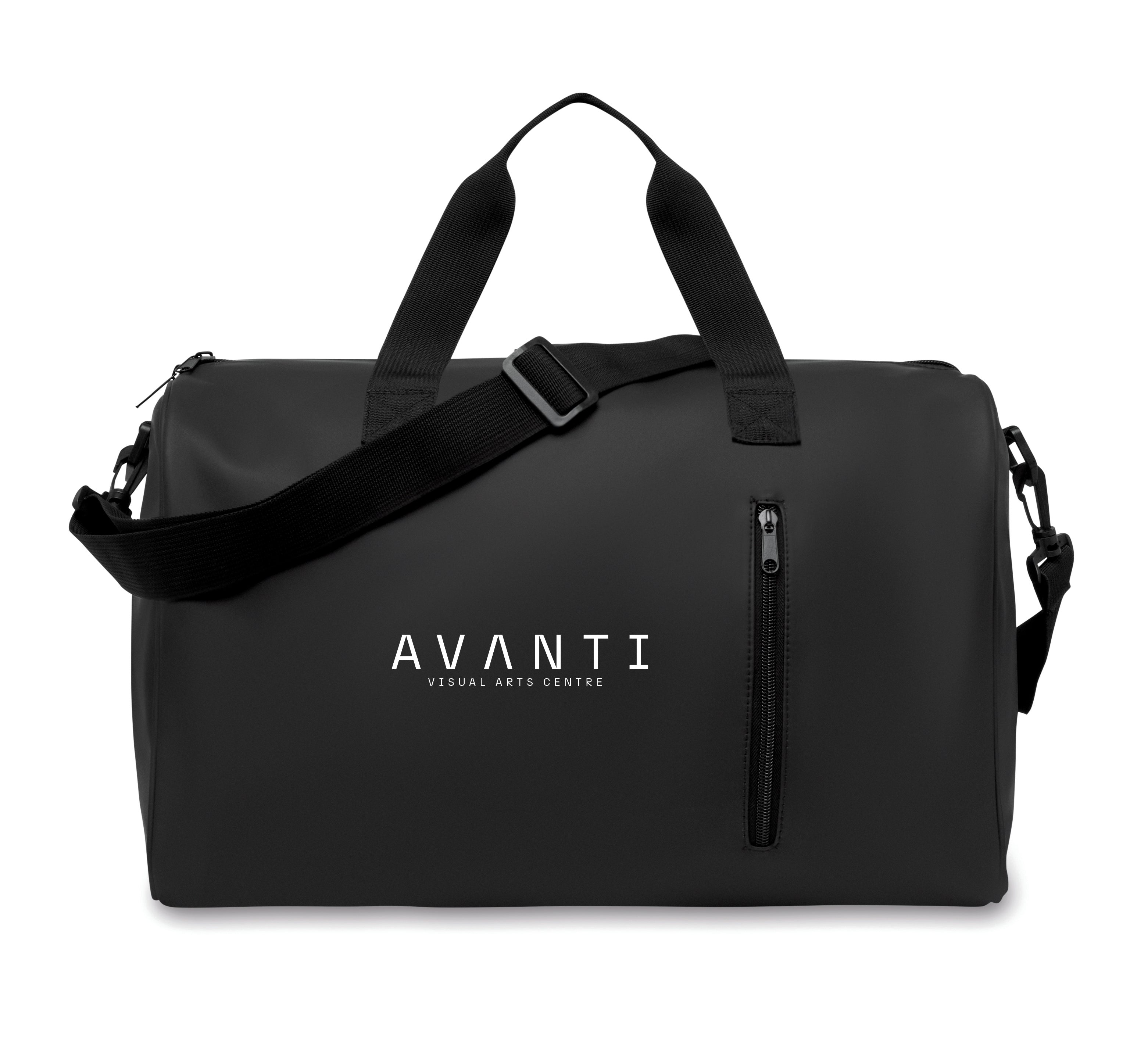 Camp Soft PU Duffle Bag with Shoulder Strap