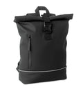 LAPTOSA 15" Roll Top PU Laptop Backpack
