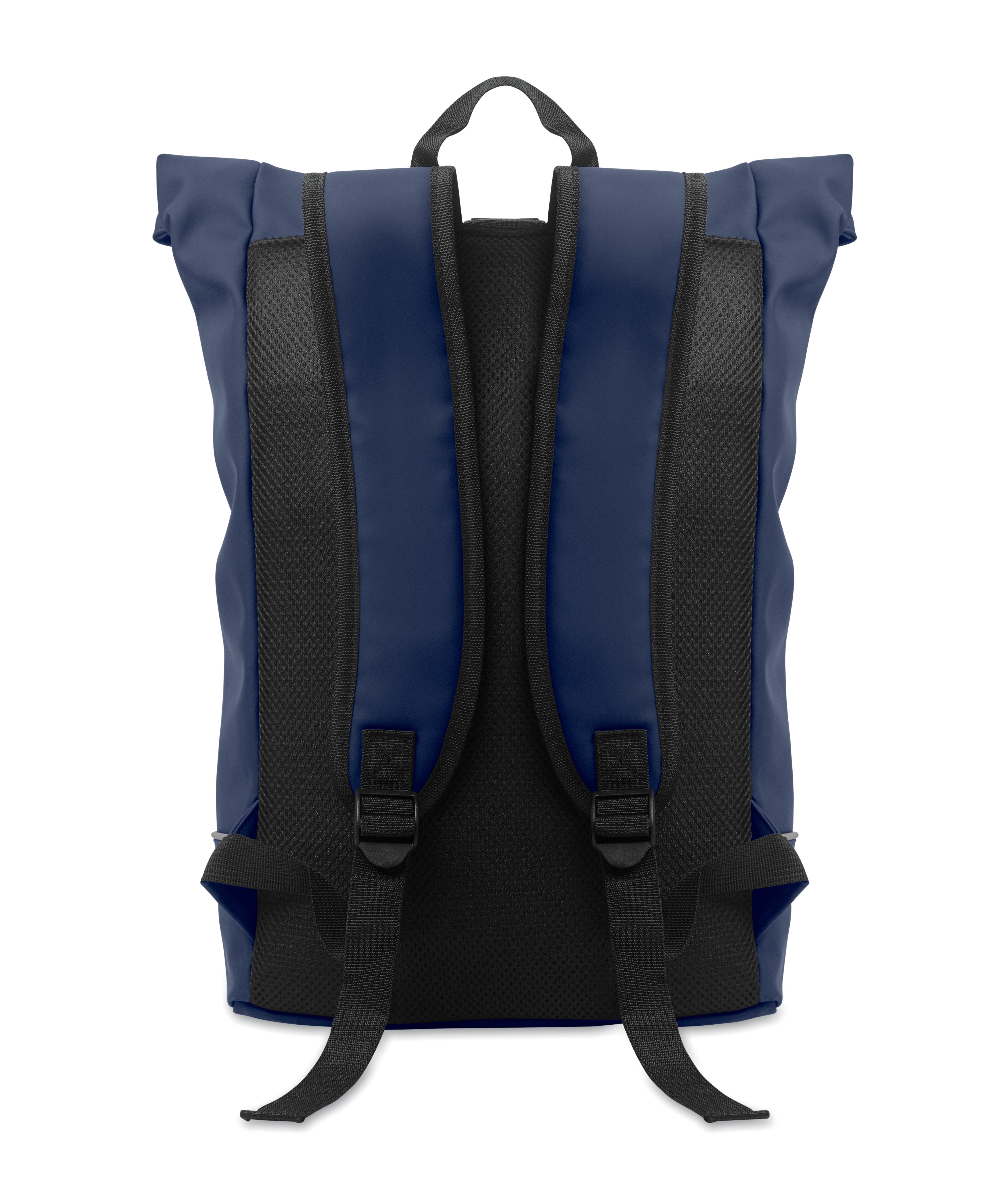 LAPTOSA 15" Roll Top PU Laptop Backpack
